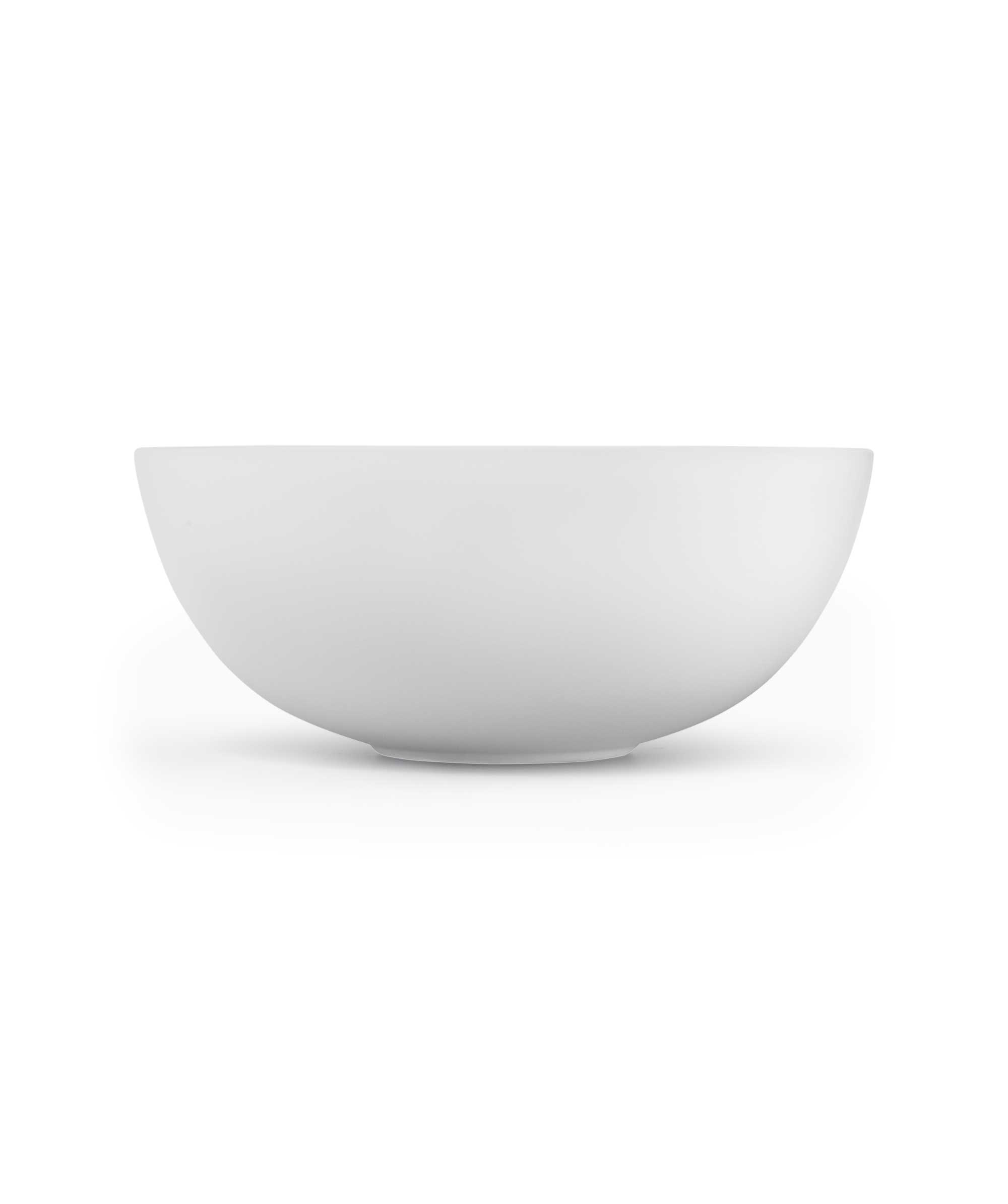 Arko 360 ceramic basin - White Silk Matte