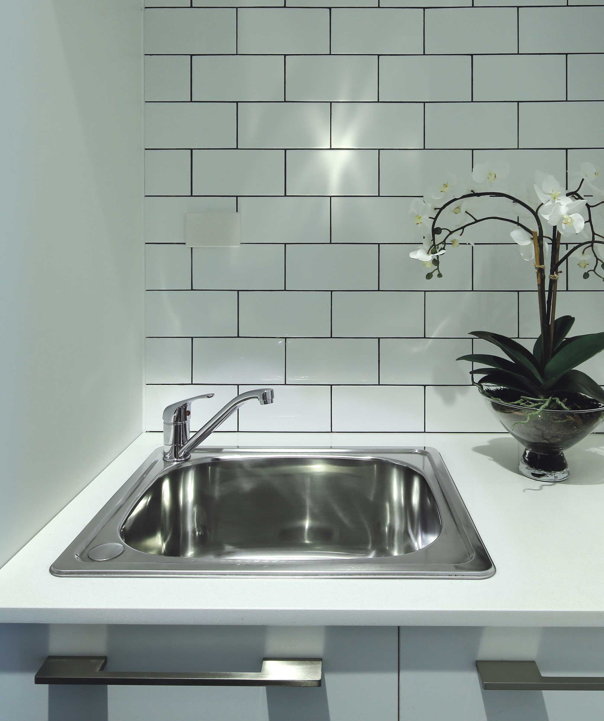 Acero 006 stainless steel laundry sink 35 litre