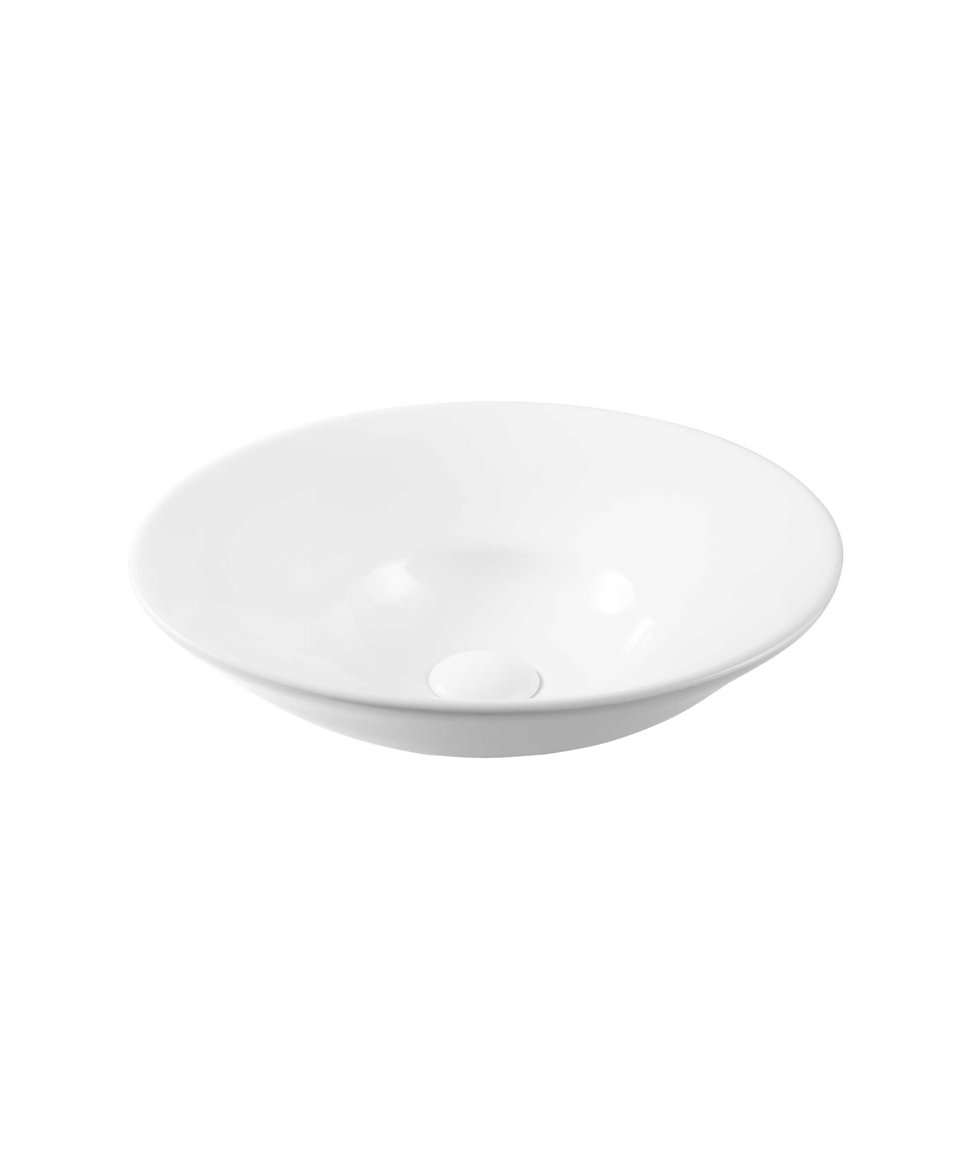 Arko 008 ceramic basin - White Gloss