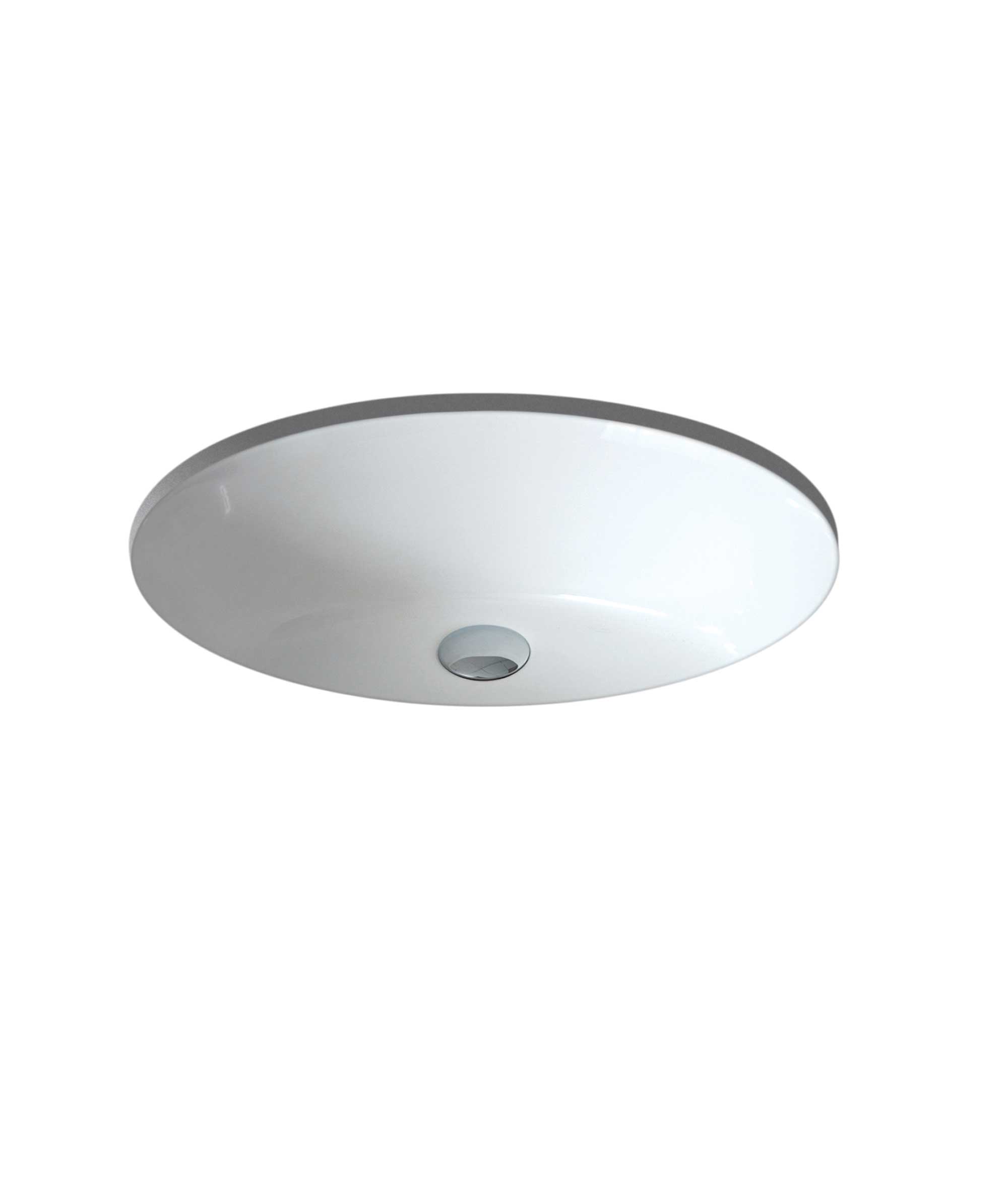 Arko 203 ceramic basin - White Gloss
