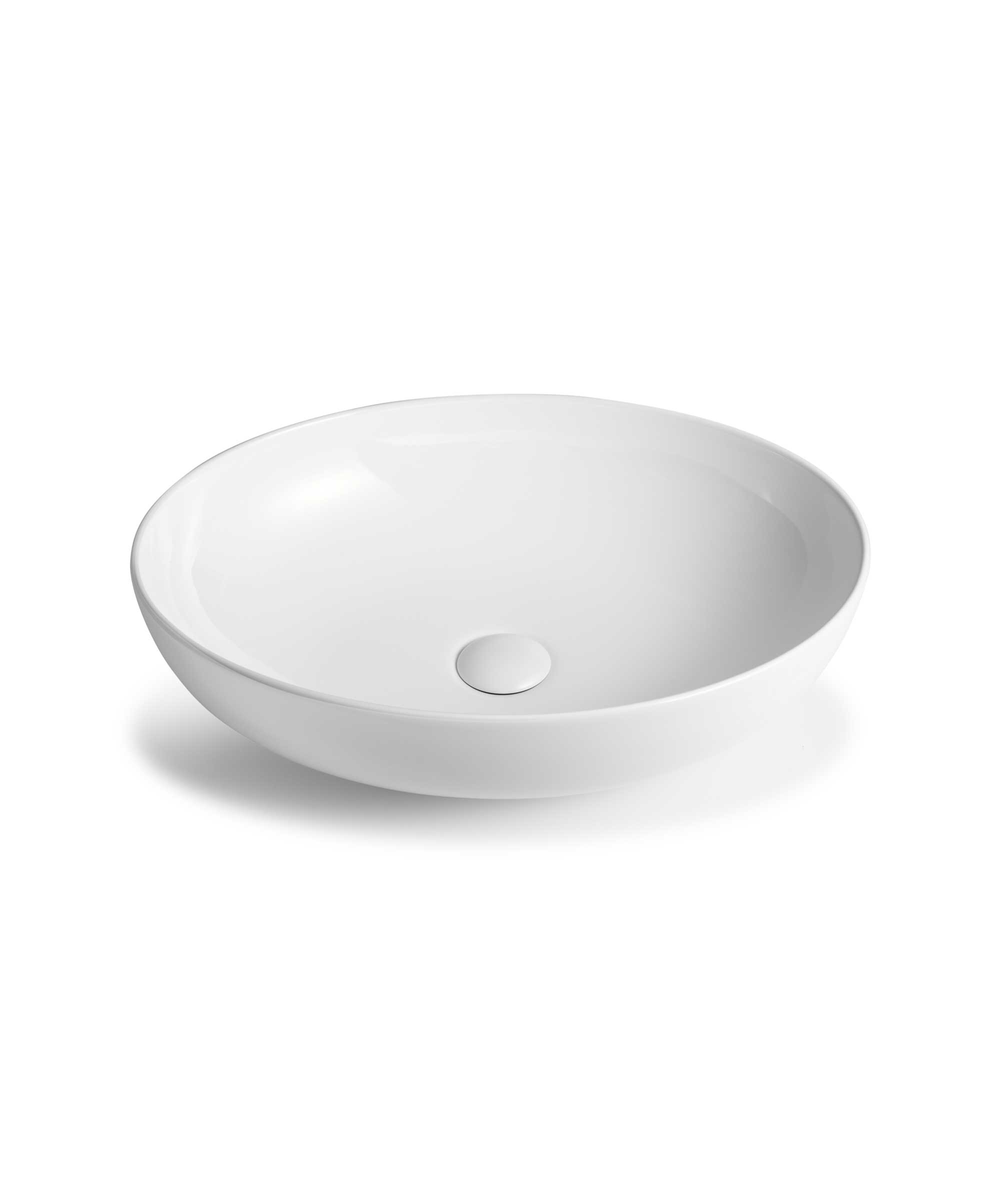 Arko 515 ceramic basin - White Gloss