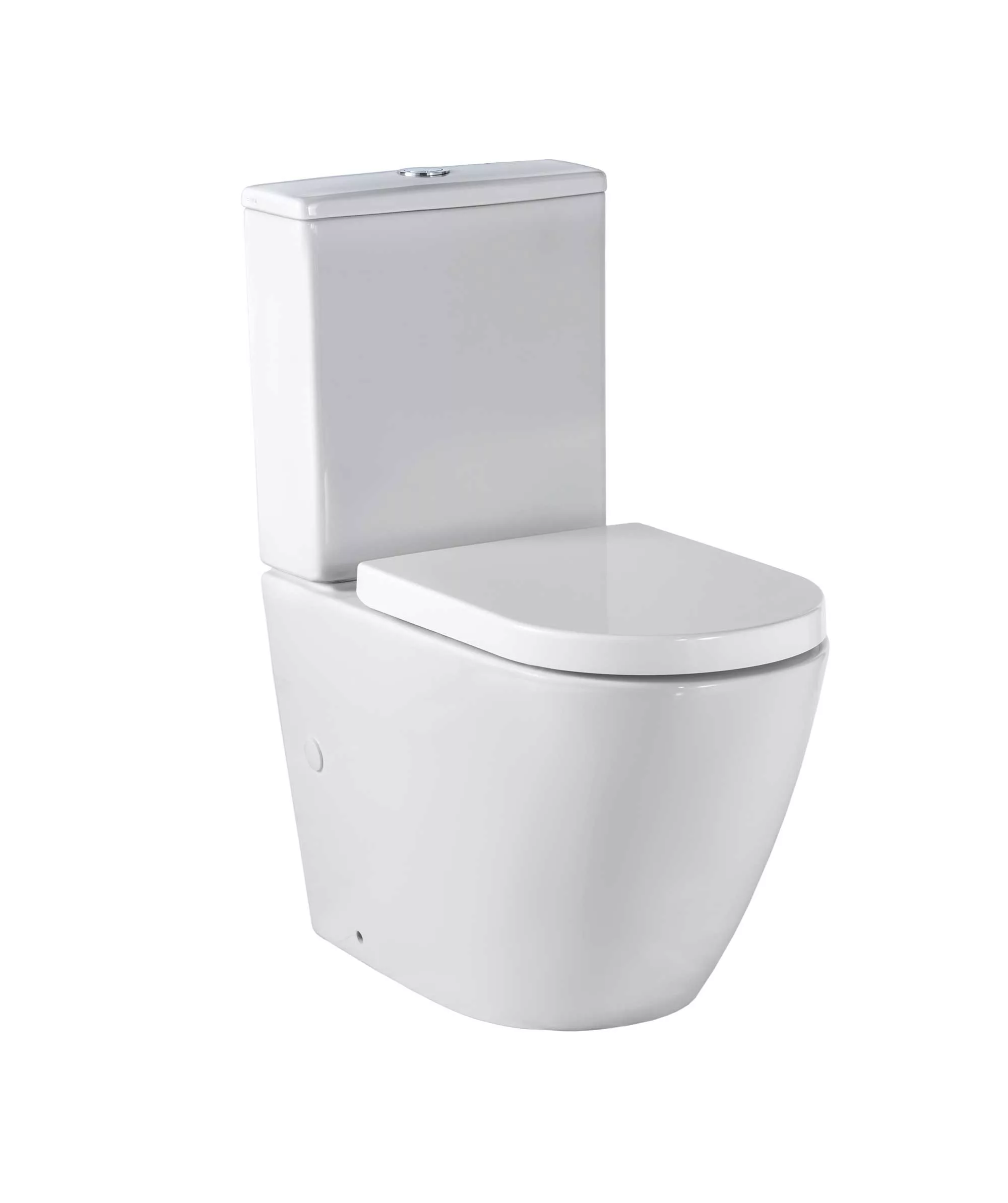 Arko Wall Faced toilet suite - White Gloss - choice of seats