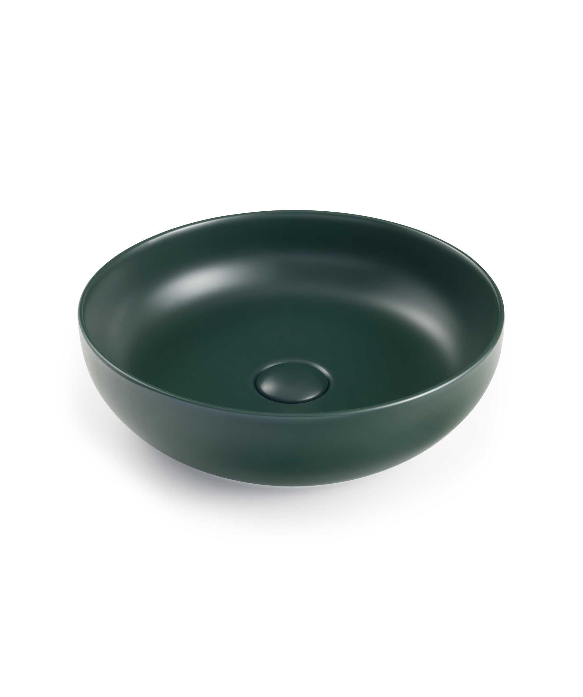 Aurora 380 ceramic basin - Forest Silk Matte