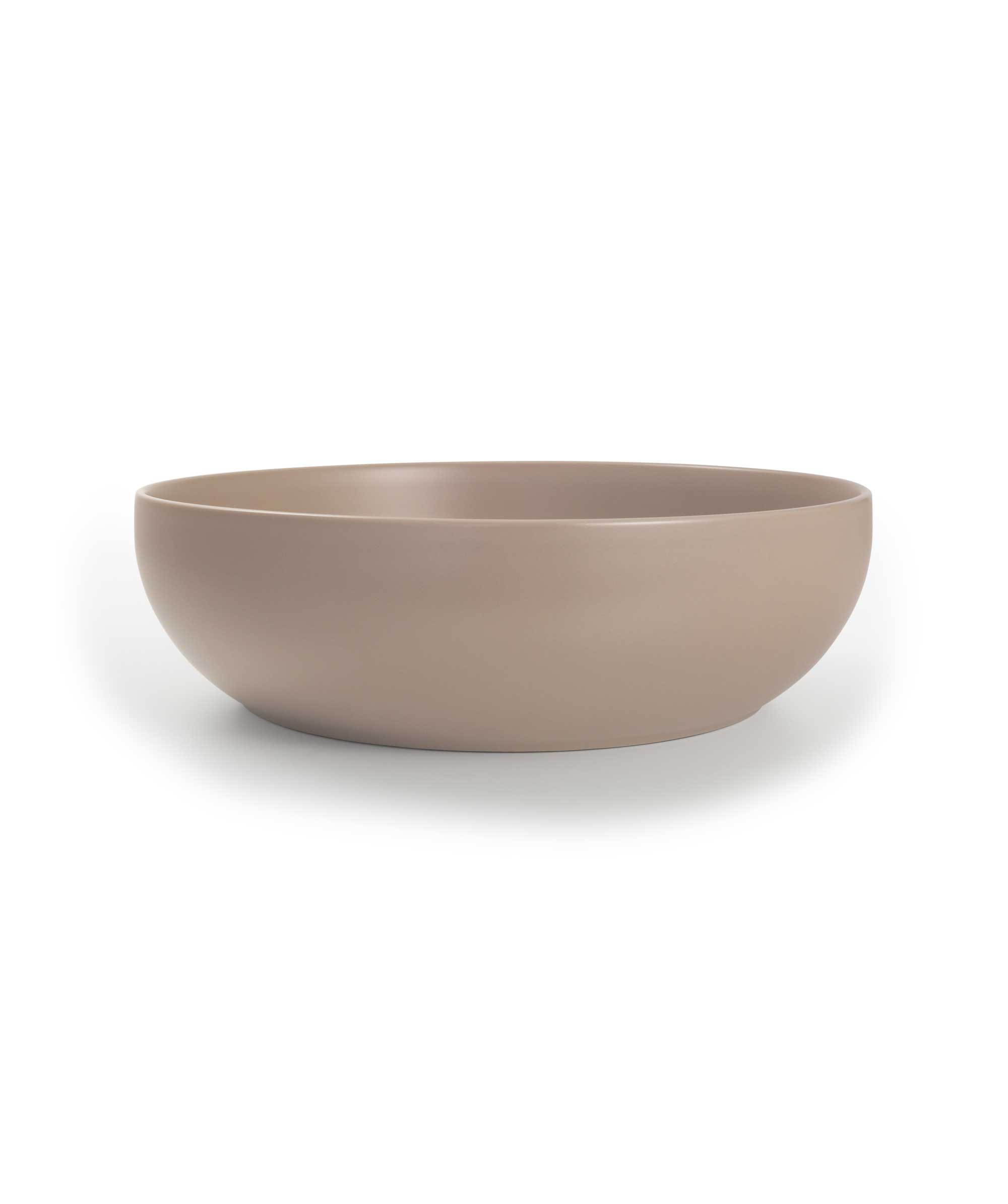 Aurora 380 ceramic basin - Smoky Taupe Silk Matte