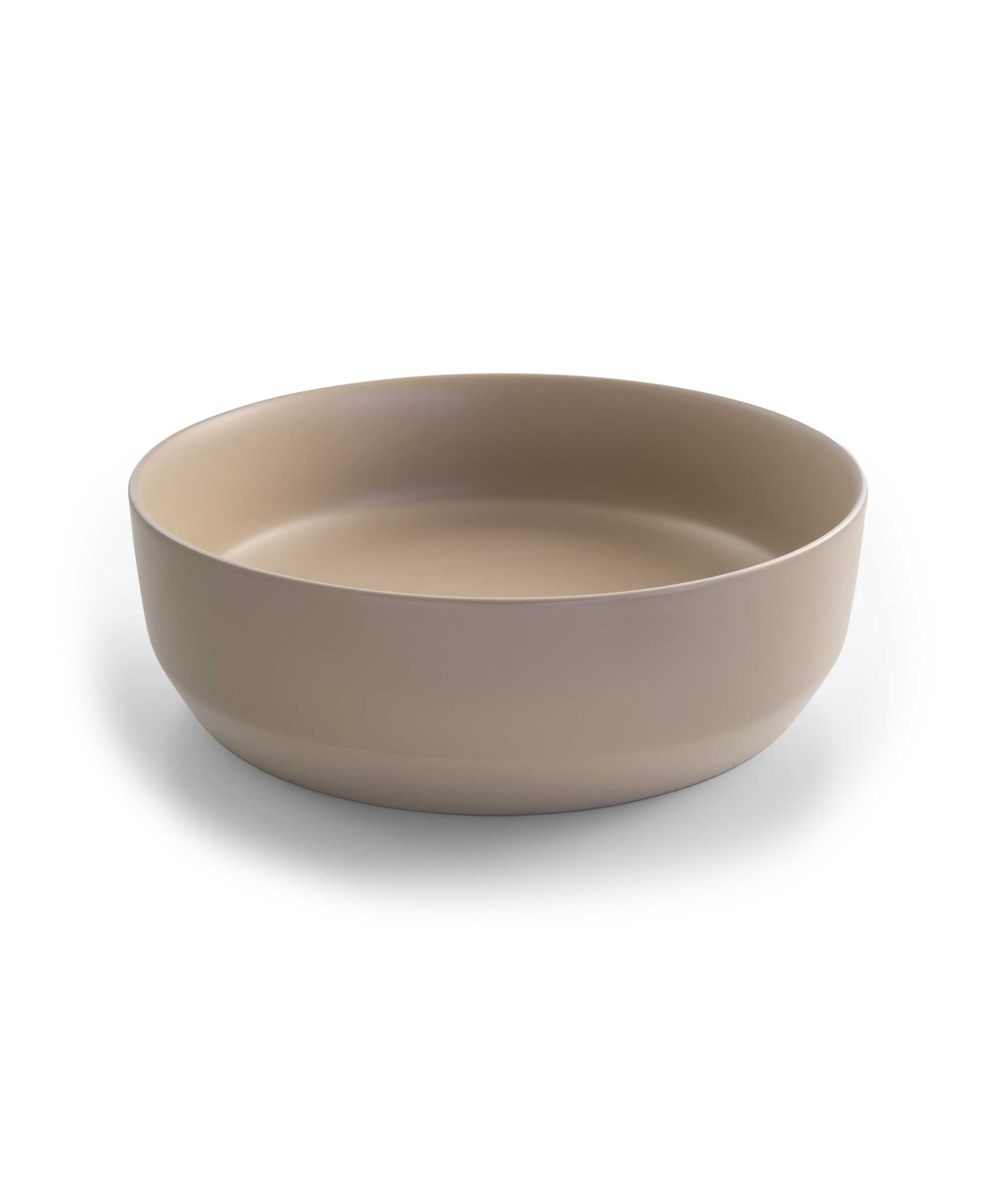 Aurora 385 ceramic basin - Smoky Taupe Silk Matte