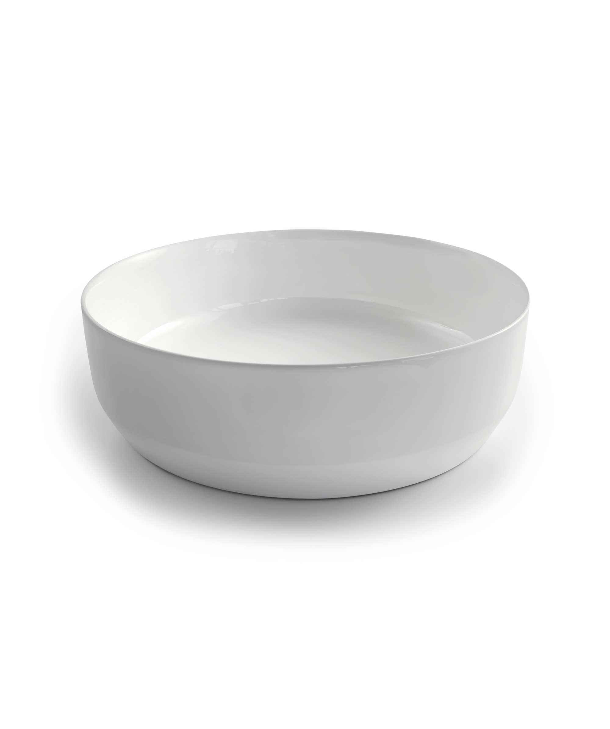 Aurora 385 ceramic basin - White Gloss