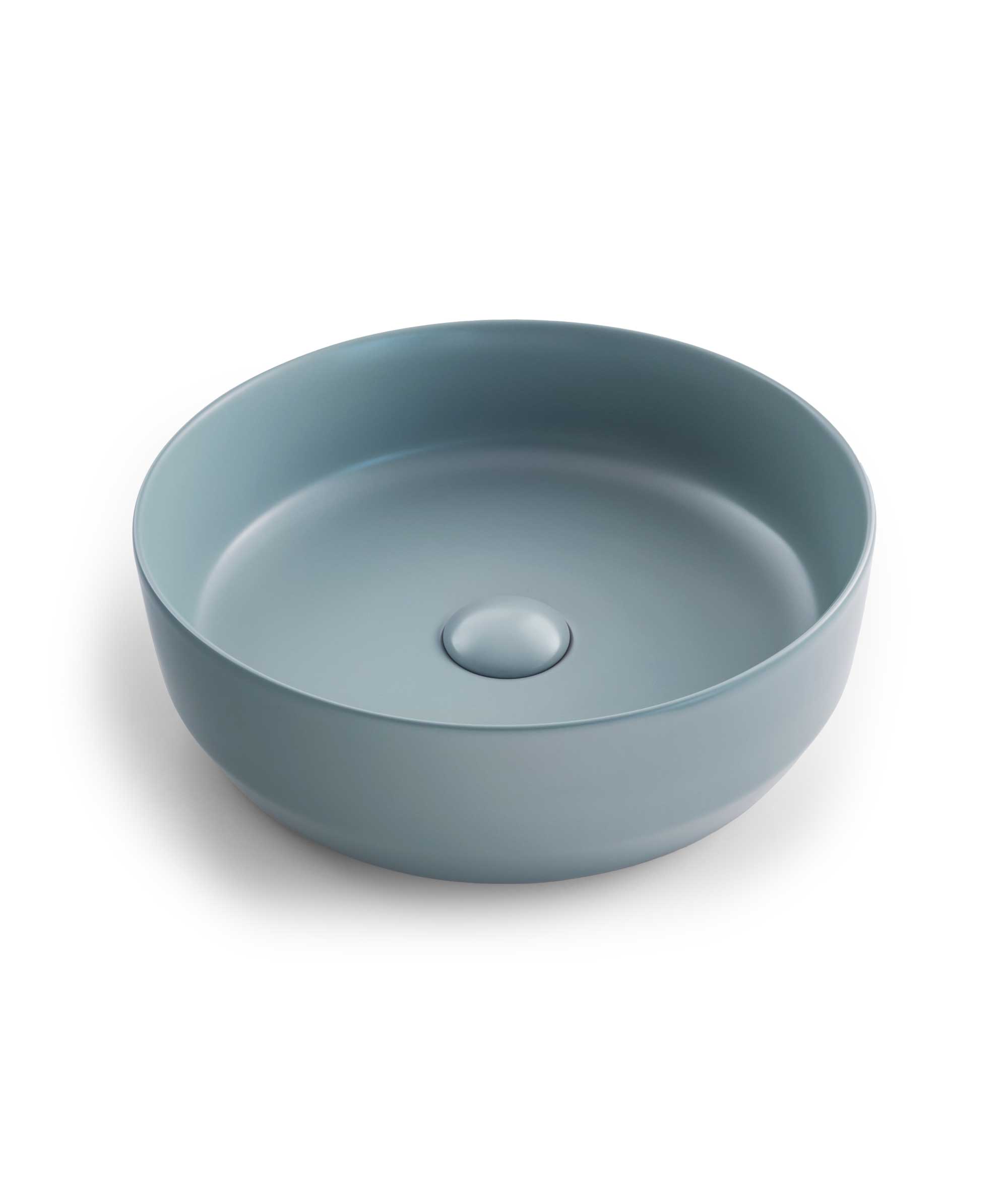 Aurora 385 ceramic basin - Winter Sea Silk Matte
