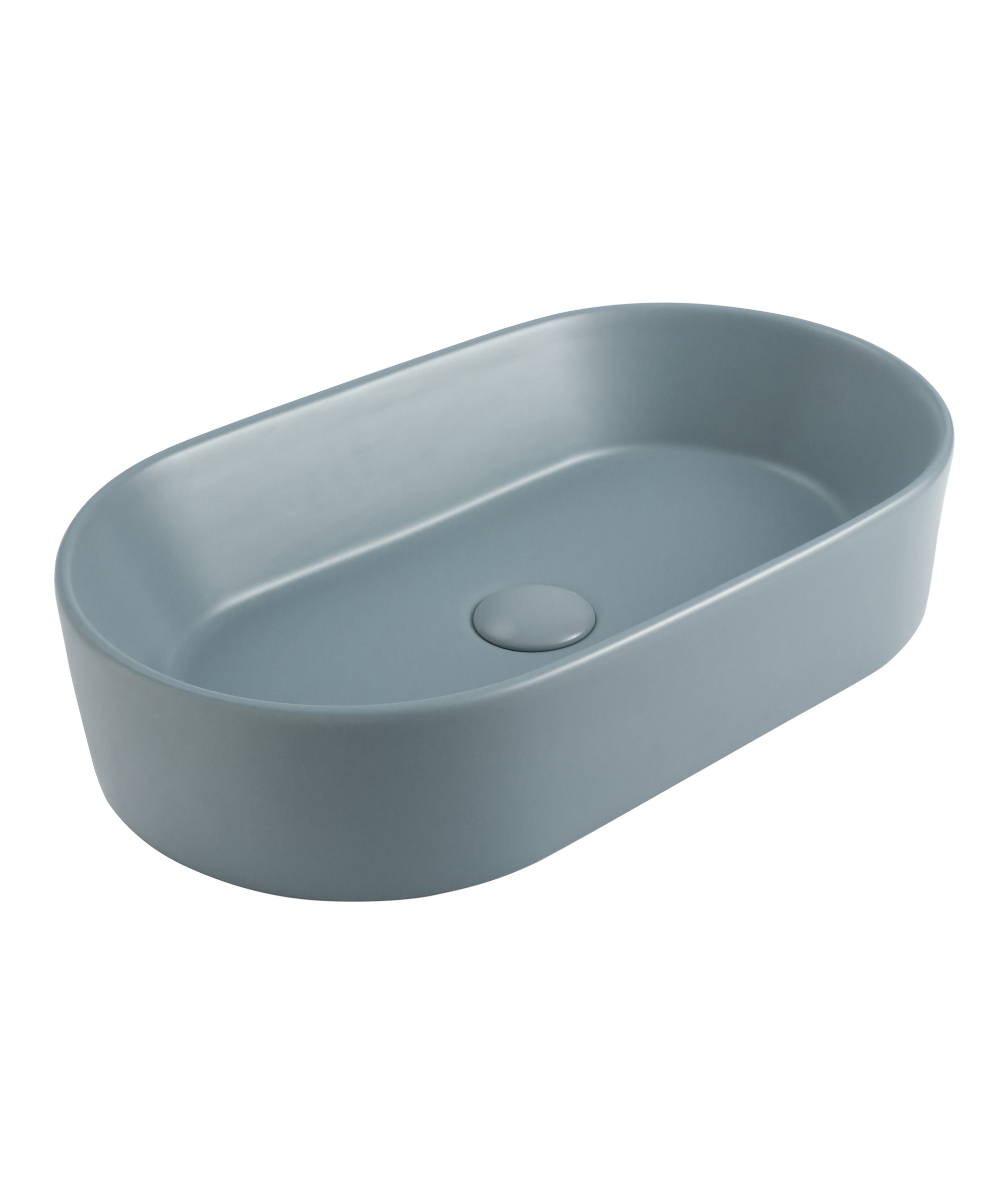 Aurora 530 ceramic basin - Winter Sea Silk Matte