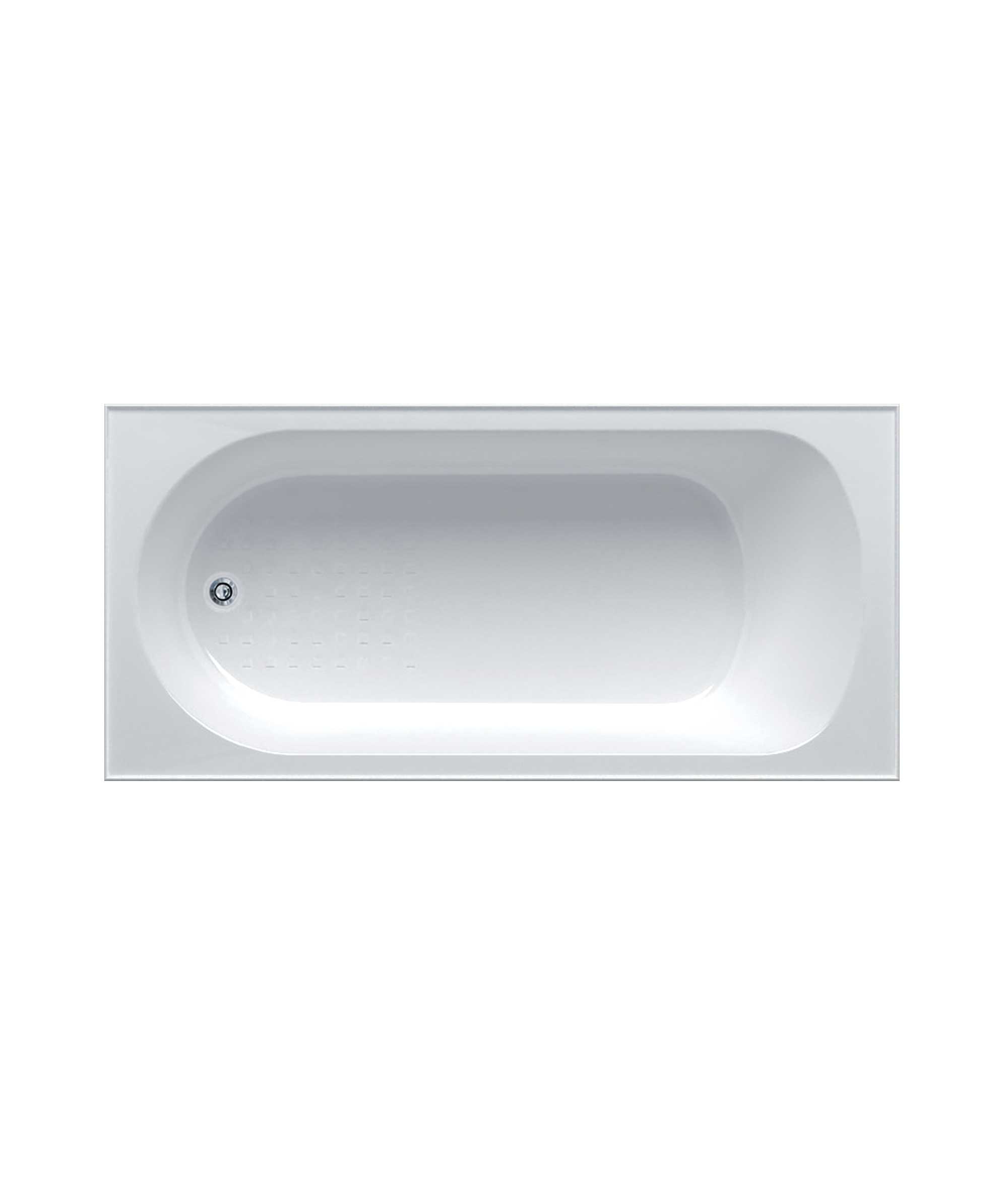 Chios 102 (Tondo) inset bath - no overflow