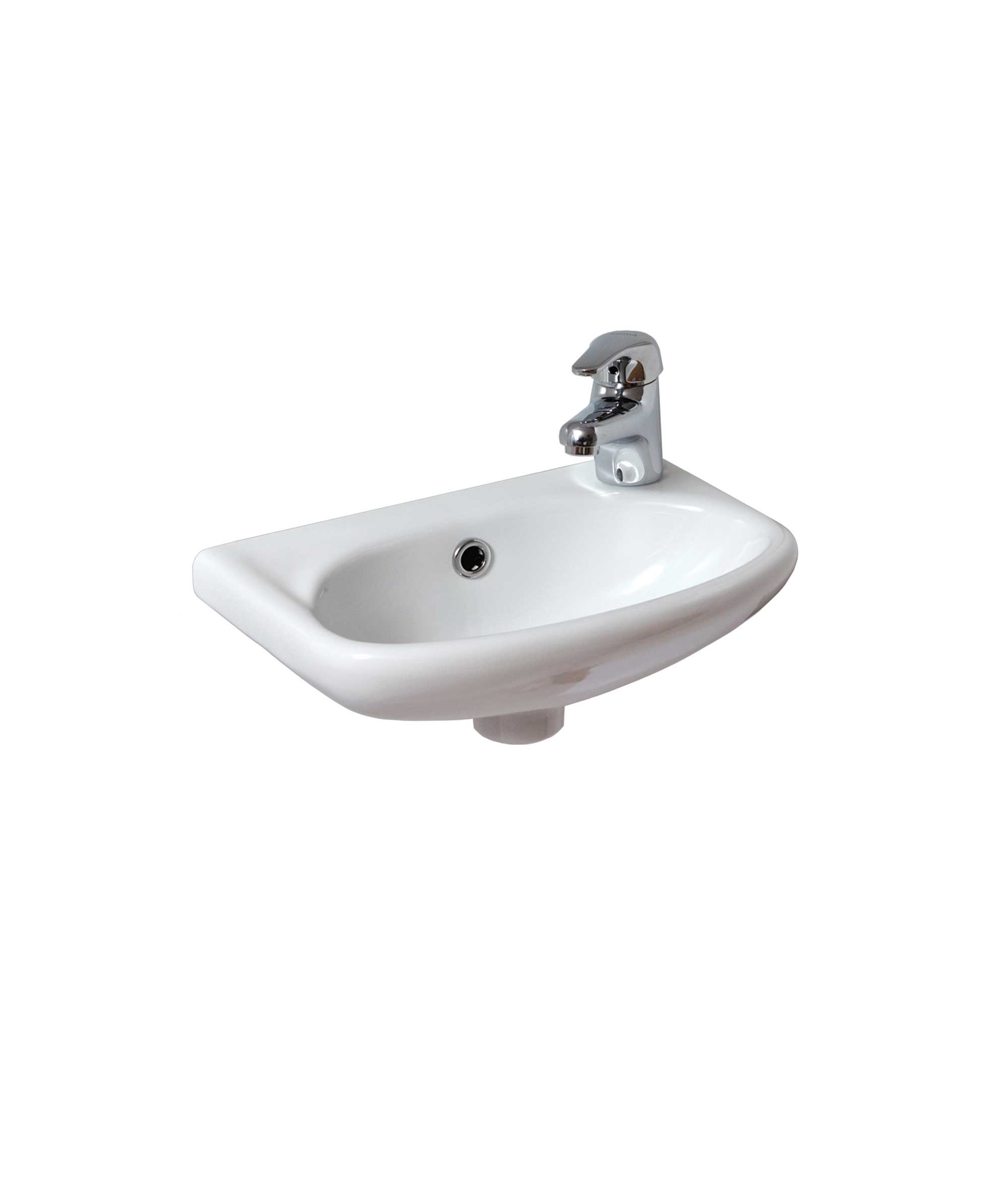 Chios 512 ceramic basin - White Gloss