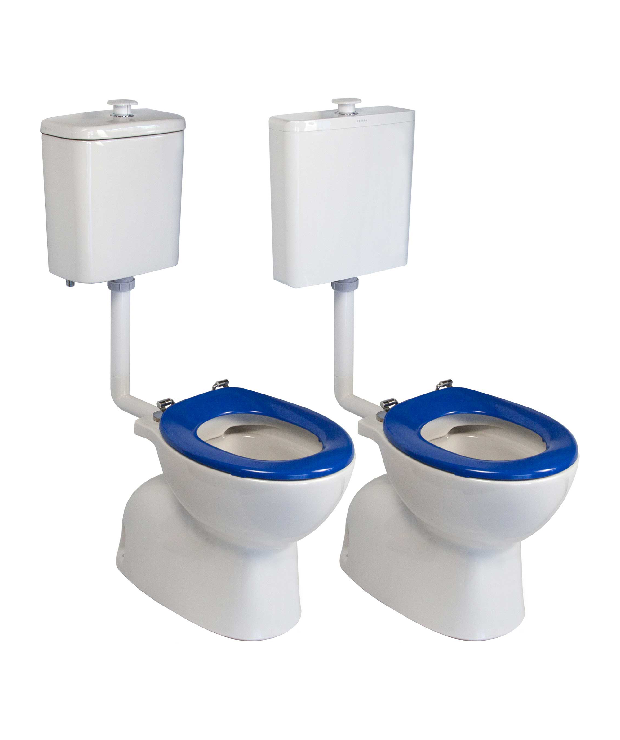 Chios Care Link toilet suite - Accessible compliant - choice of ceramic or plastic cistern
