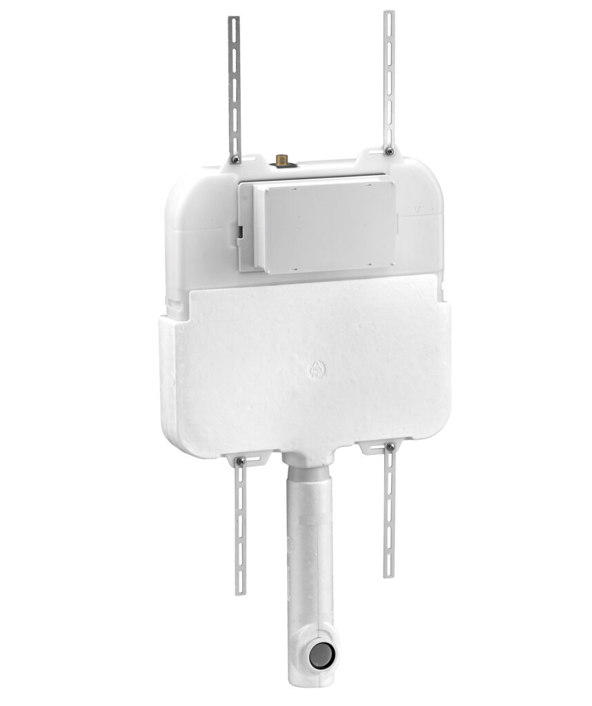 InWall C100 Cistern - Pneumatic actuation - 80mm thick