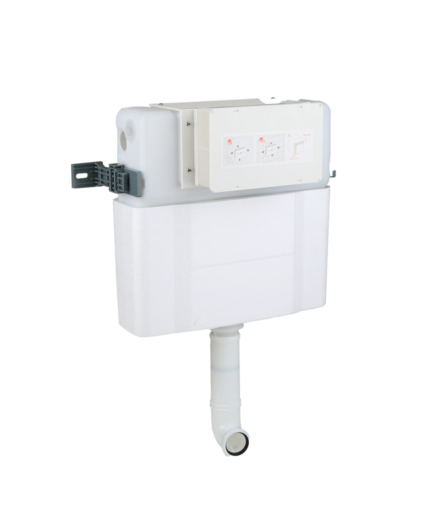 InWall C101 Cistern - Pneumatic actuation - 130mm thick