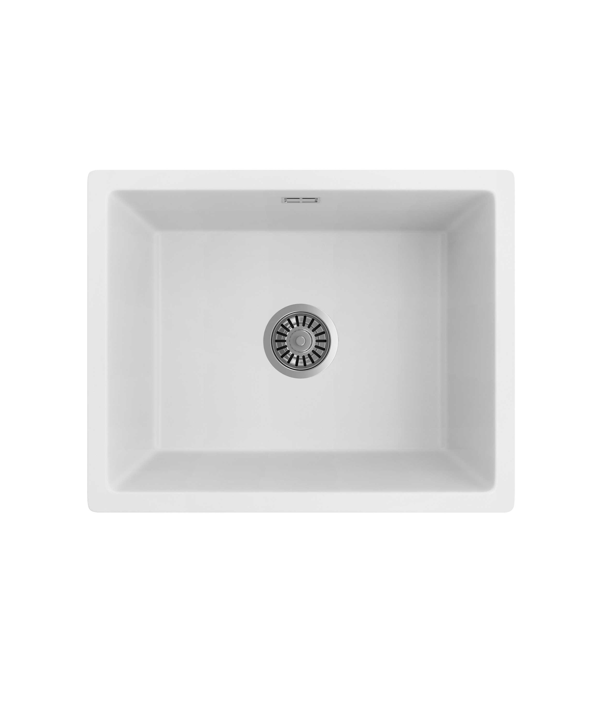 Oros 550 Arqstone sink - White