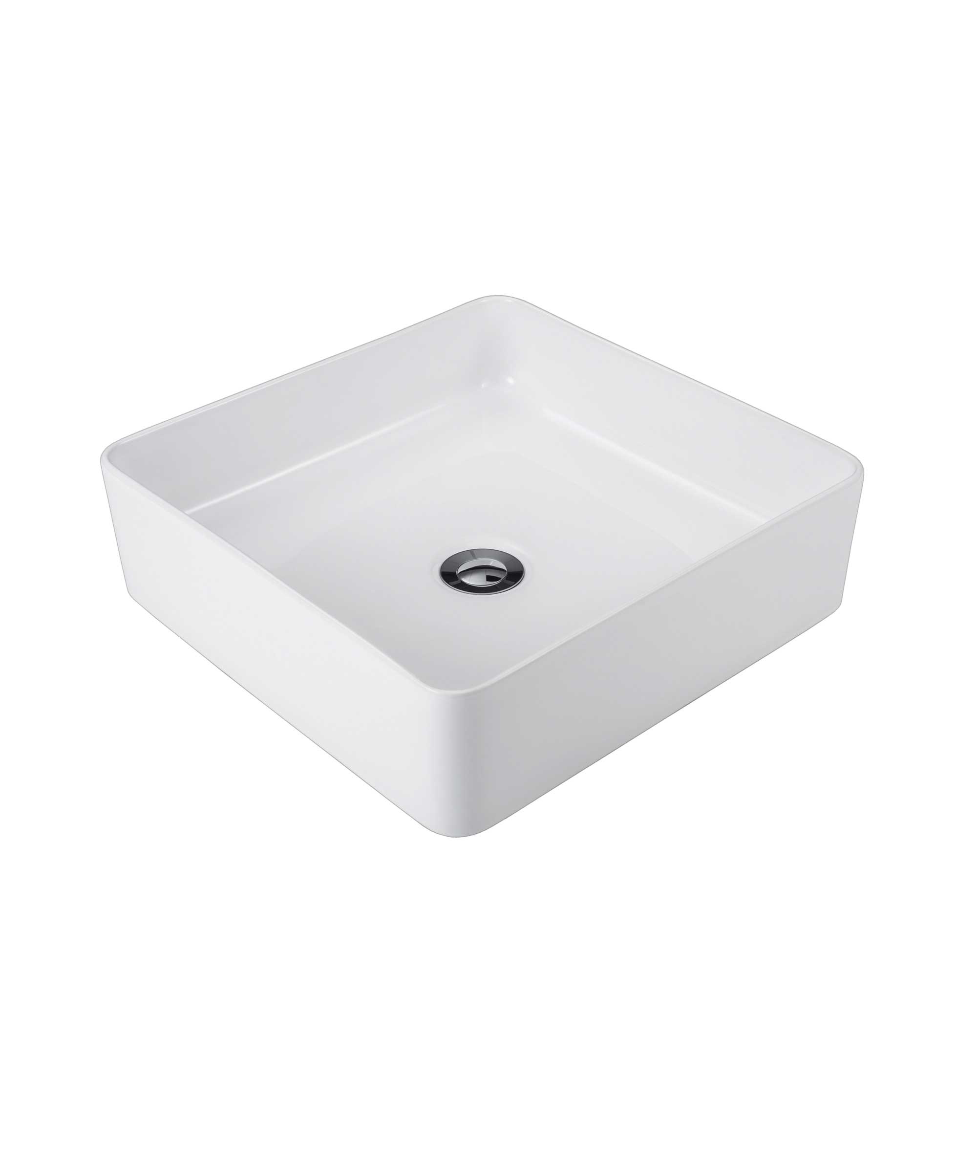 Plati 029 ceramic basin - White Gloss