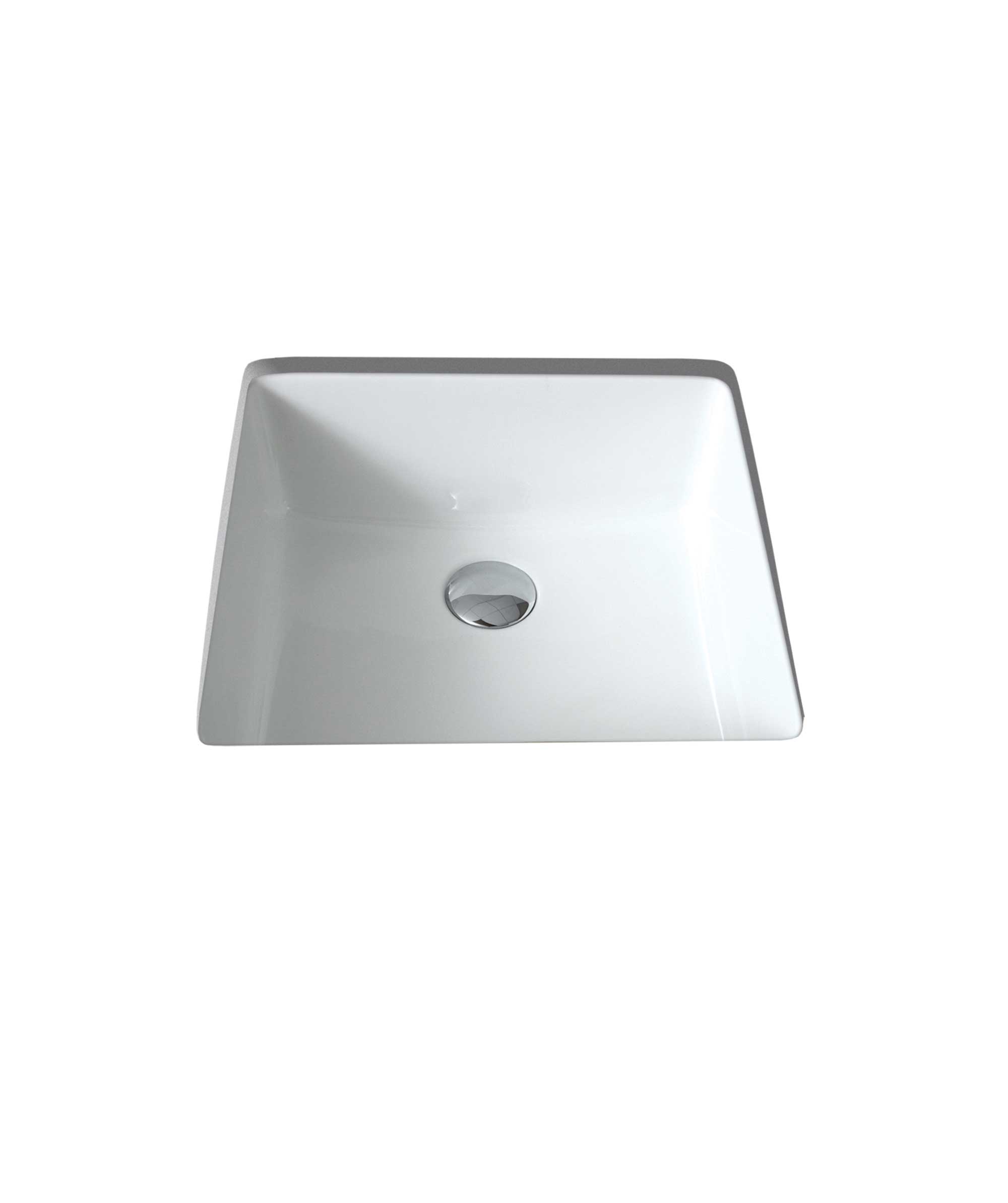 Plati 209 ceramic basin - White Gloss
