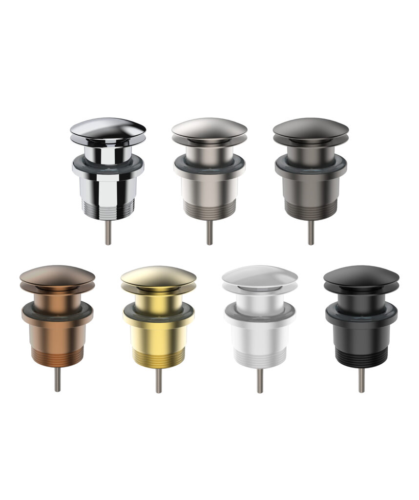 Pop-out Basin Waste - colour options