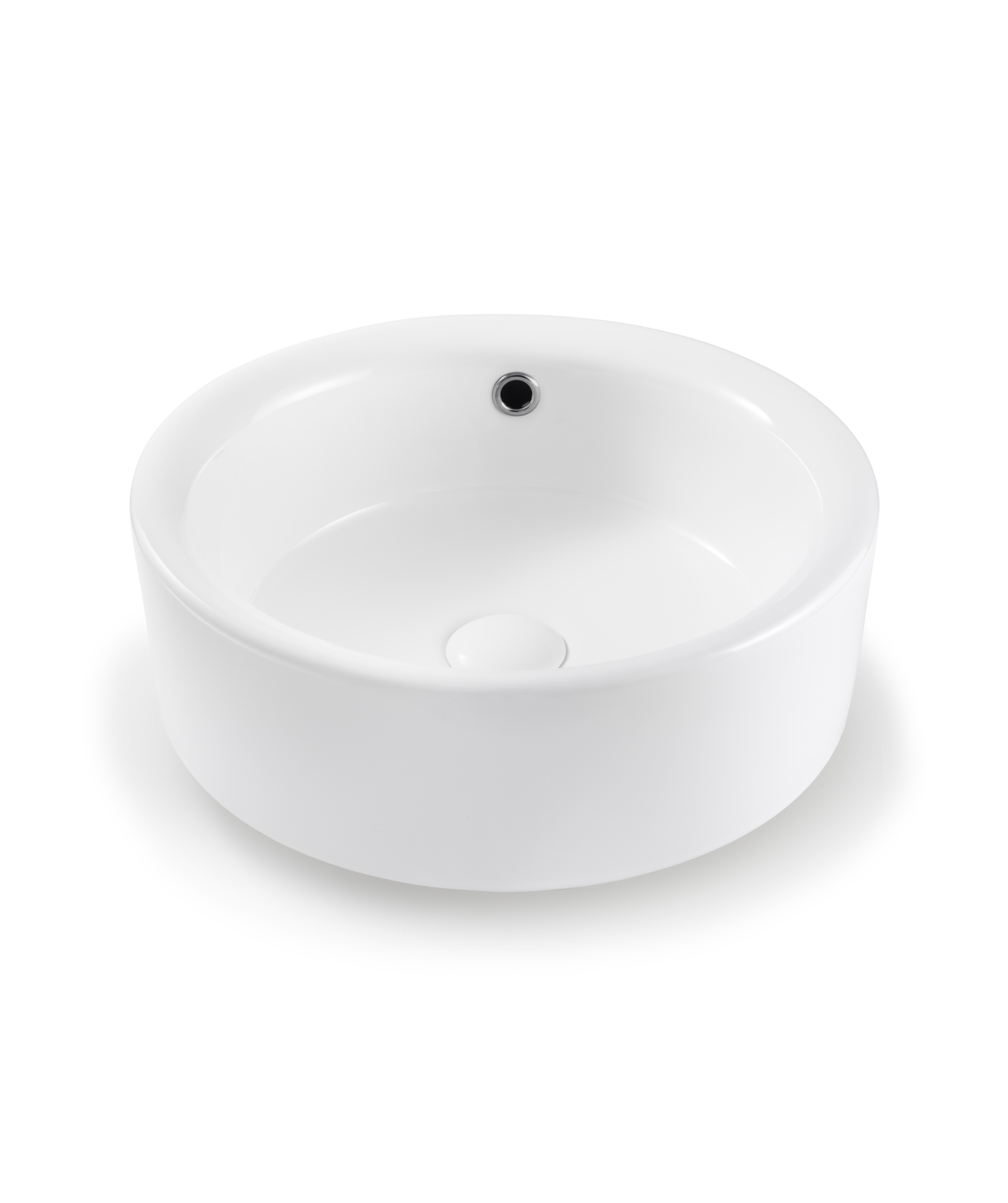 Syros 012 ceramic basin - White Gloss