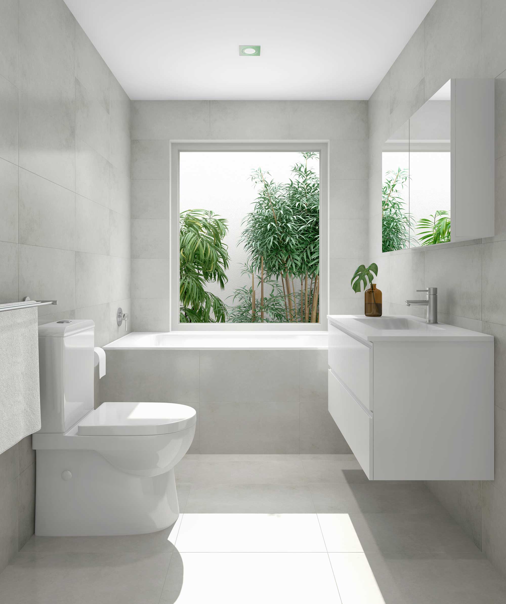 Syros 103 (Select) inset bath - no overflow