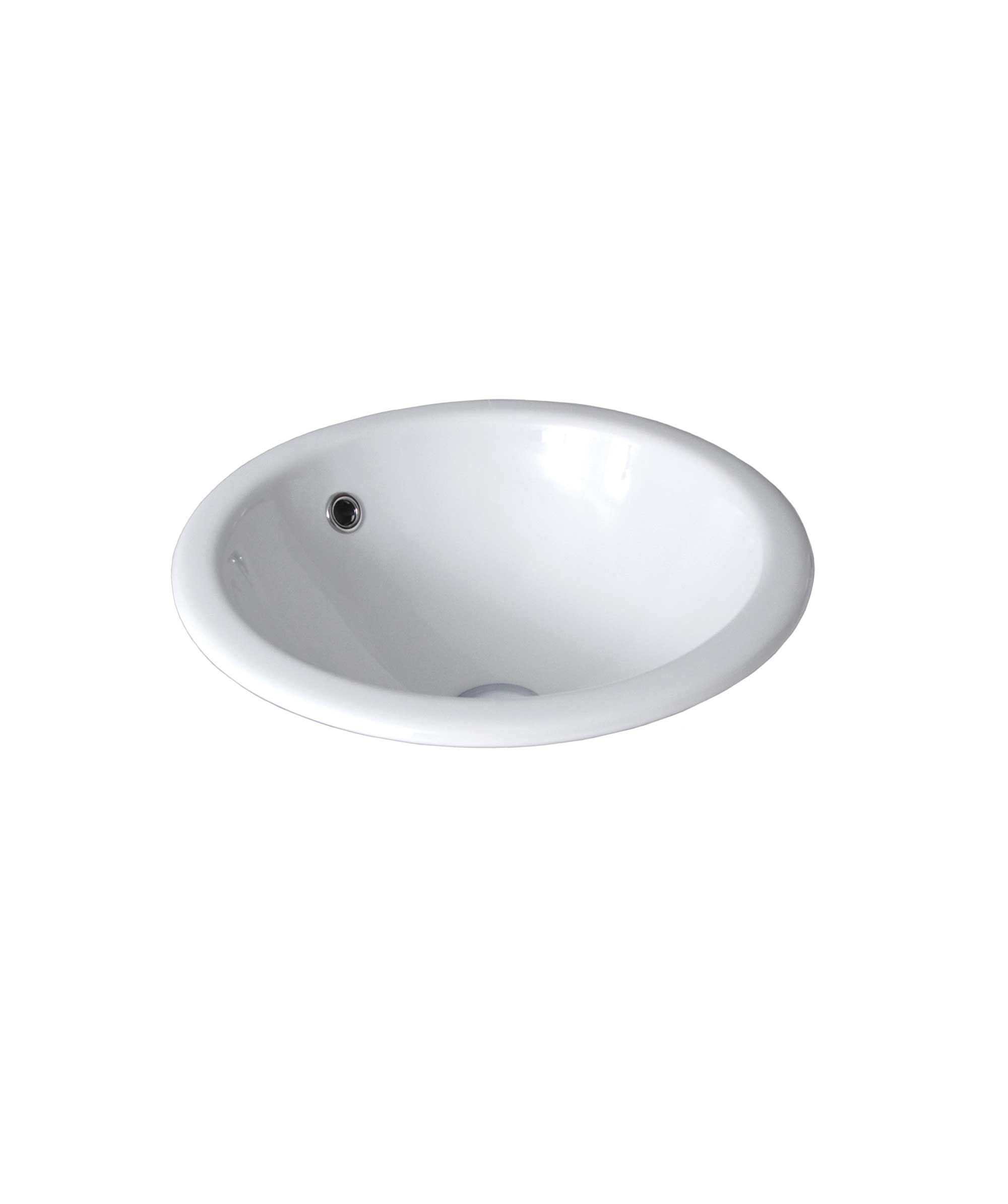 Syros 213 ceramic basin - White Gloss
