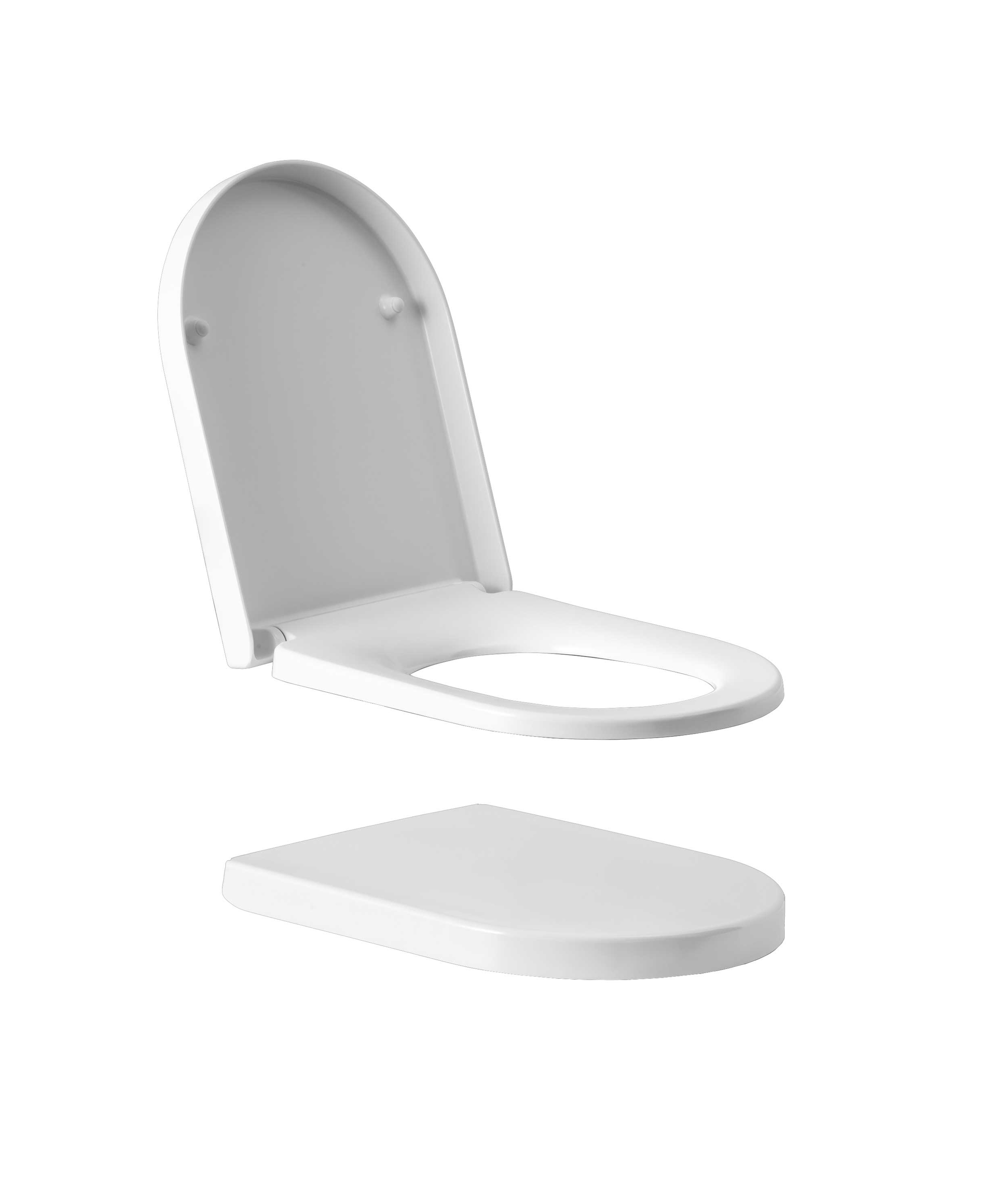 Toilet seat - Deluxe / 40mm lid profile