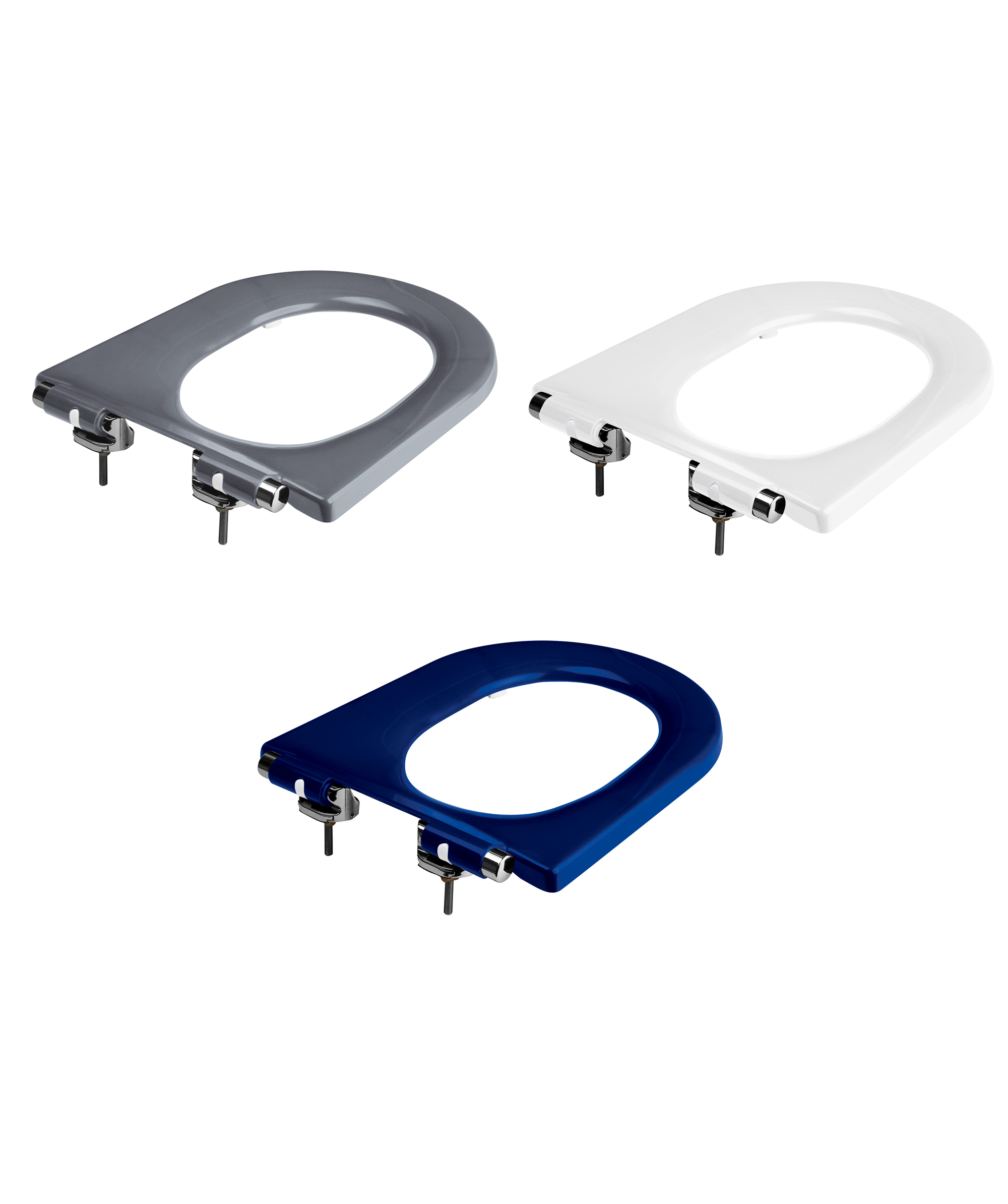 Toilet seat for Modia Care - choice of grey, blue or white