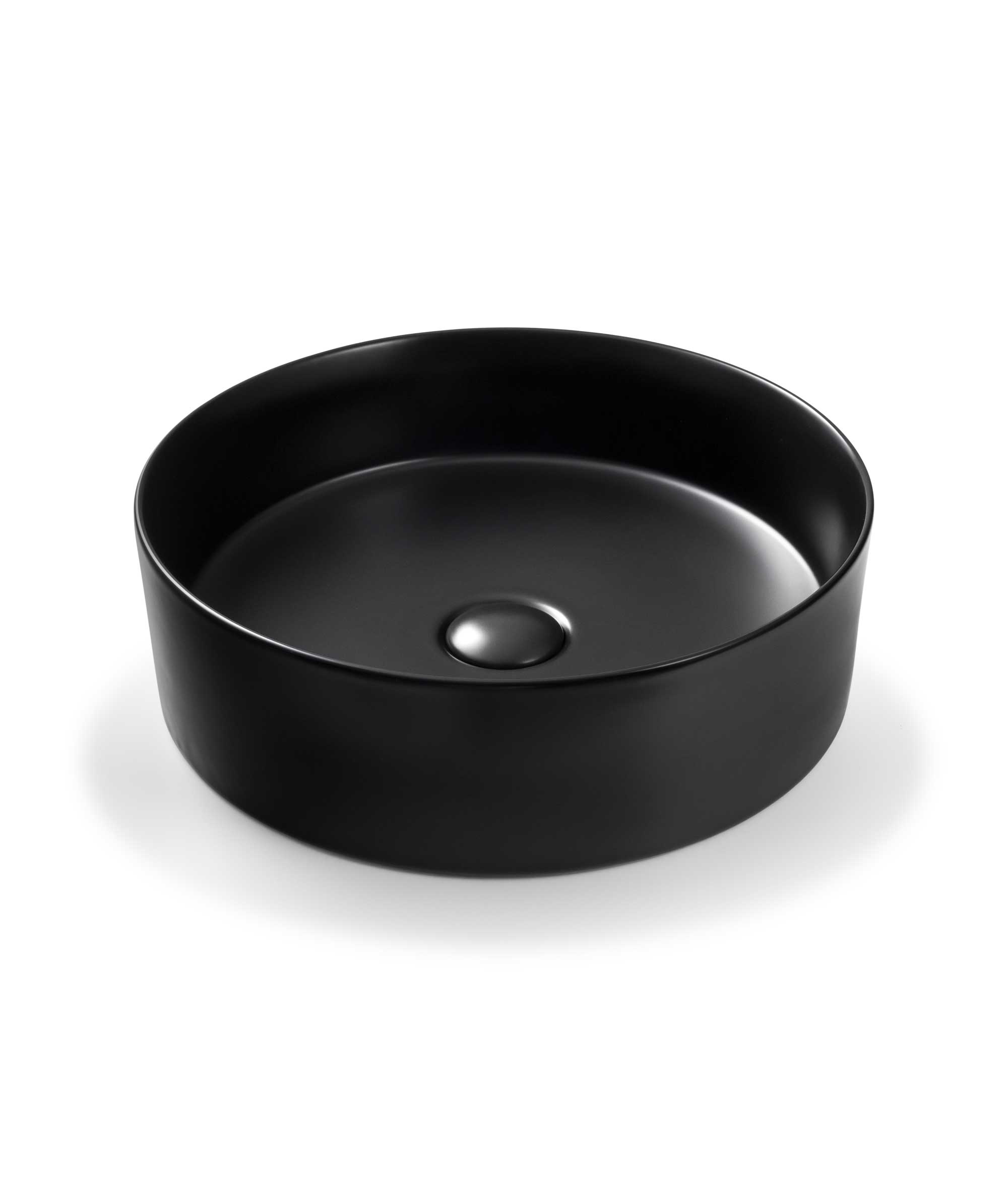 Arko 027 ceramic basin - Black Silk Matte