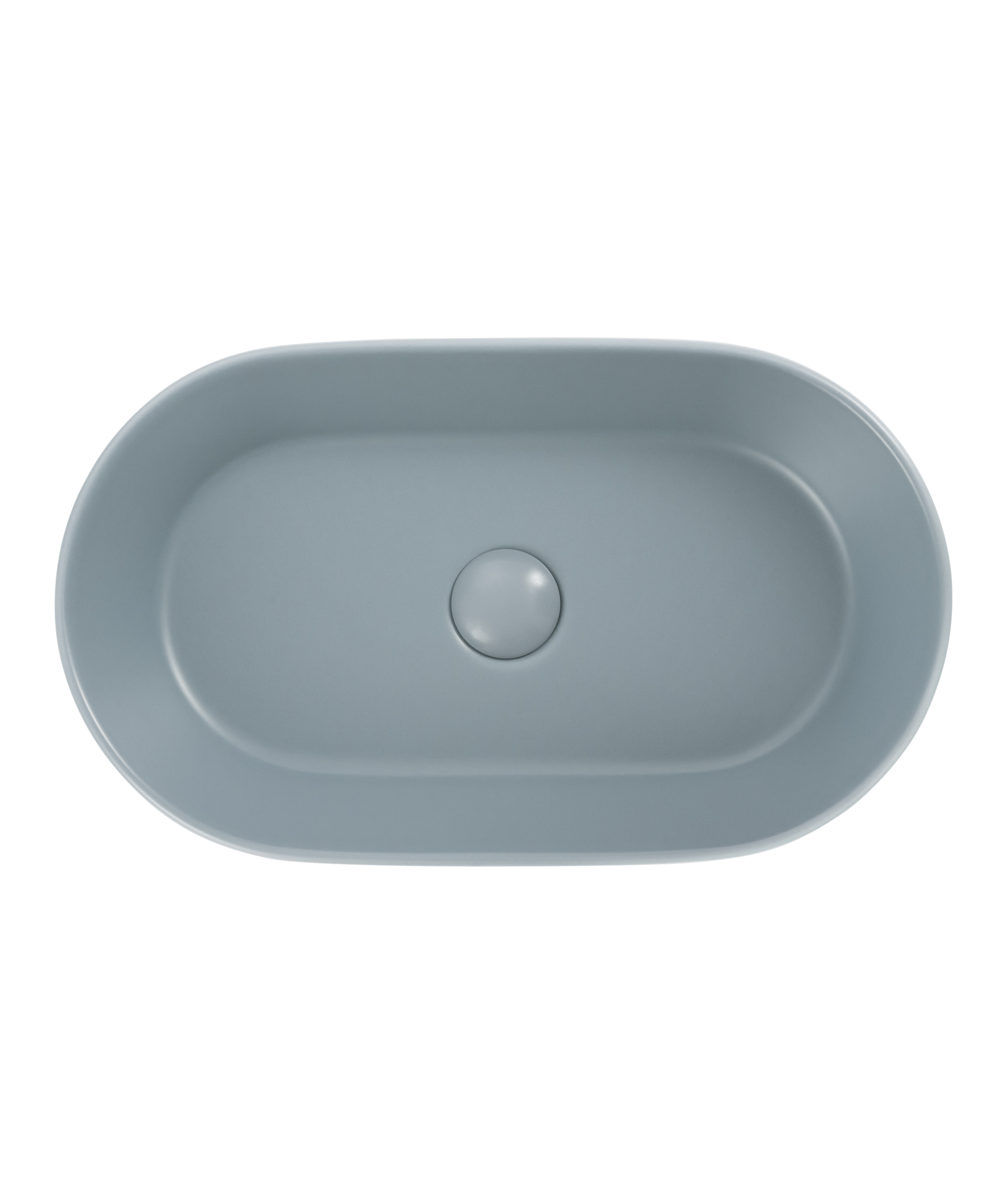 Aurora 530 ceramic basin - Winter Sea Silk Matte