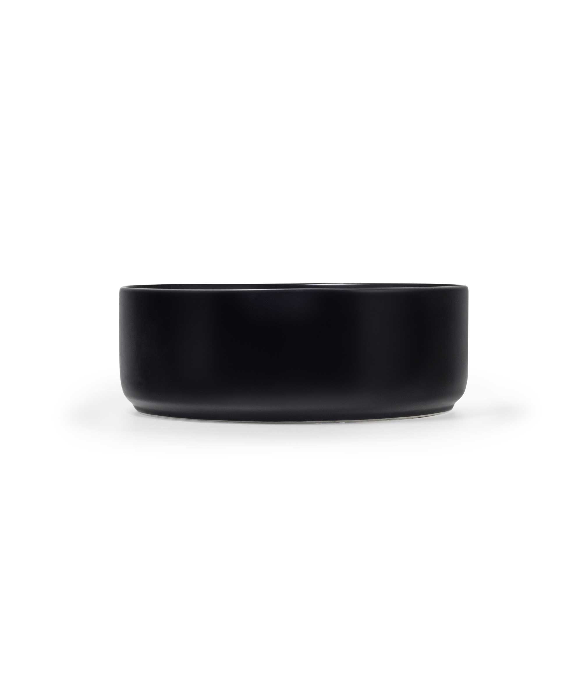 Arko 310 ceramic basin - Black Silk Matte - compact size