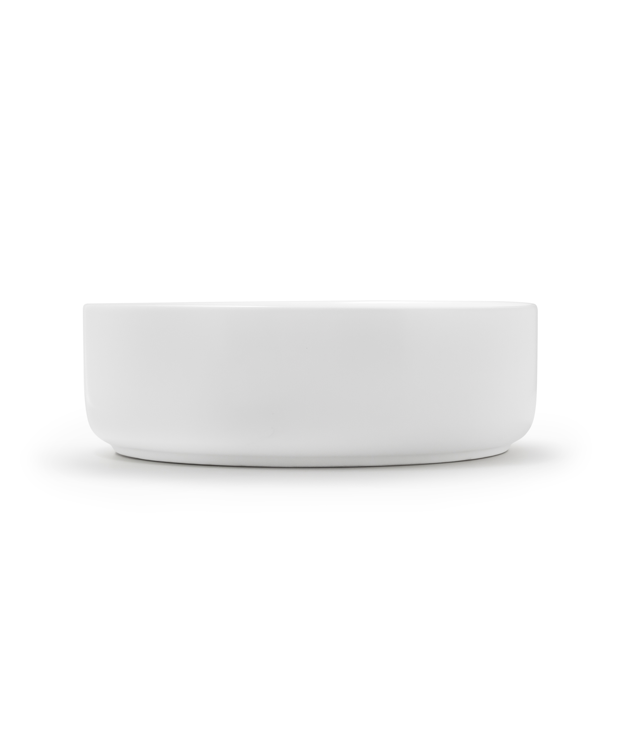 Arko 355 ceramic basin - White Silk Matte