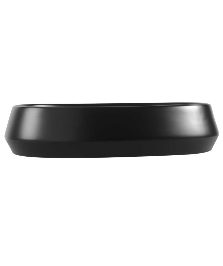 Loni 540 ceramic basin - Black Silk Matte