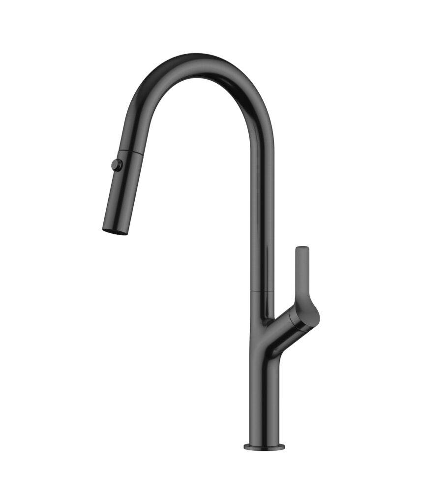 Avida Pull Out Spray Sink Mixer - Lead Free - Black Matte
