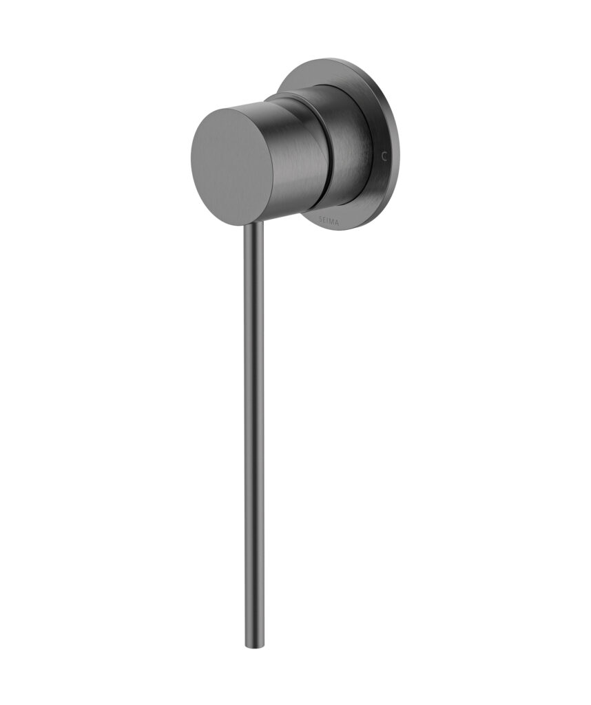 Anson Care Wall Mixer with 60mm Backplate - Lead Free - Gunmetal