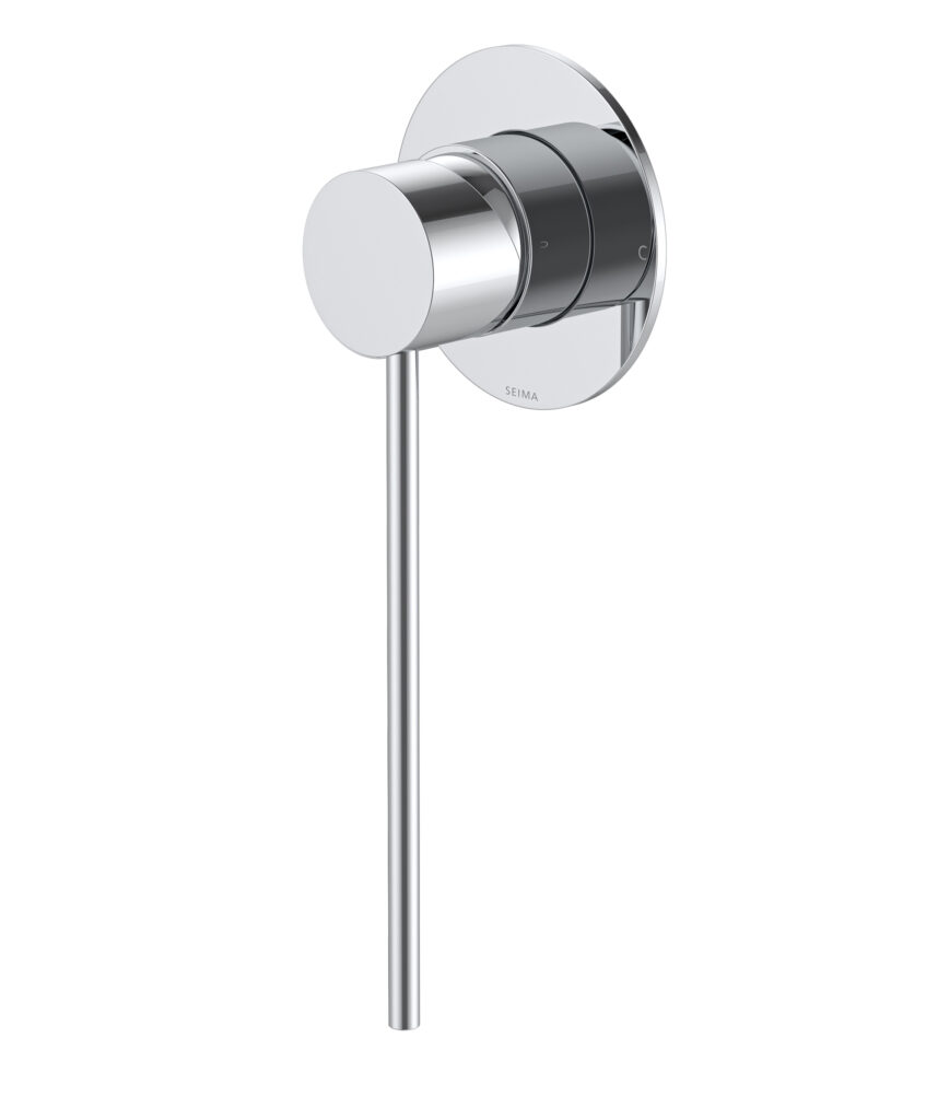Anson Care Wall Mixer with 80mm Backplate - Lead Free - Chrome