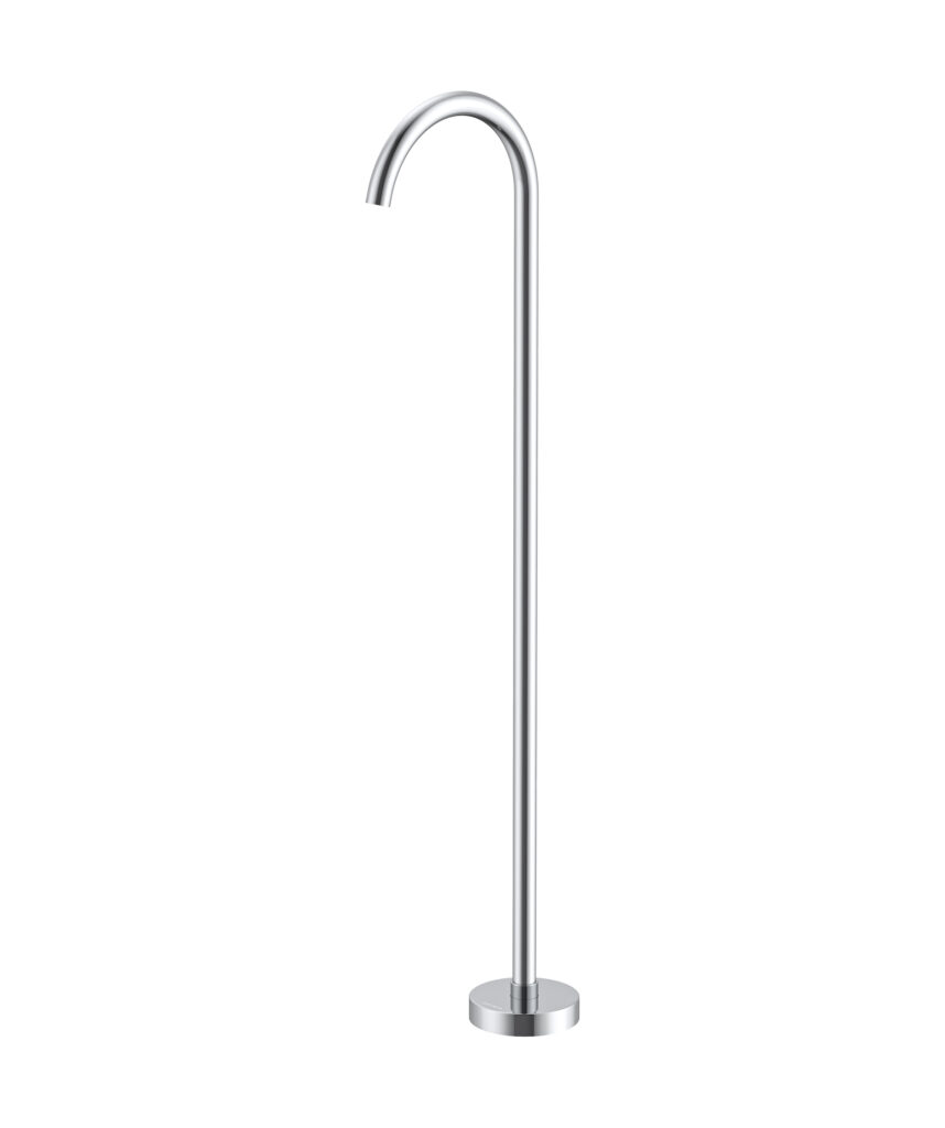 Anson Floor Mounted Bath Spout - Lead Free - Chrome