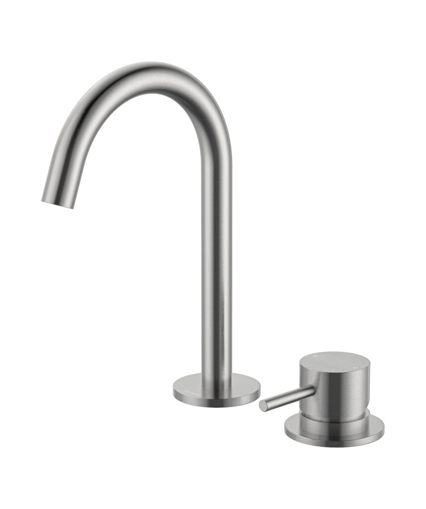 Anson Hob Basin Spout - Lead Free - Brushed SS