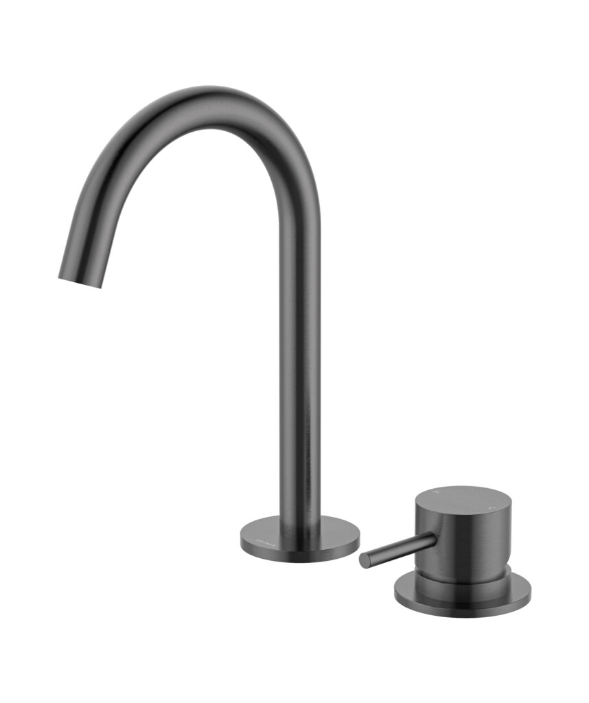 Anson Hob Basin Spout - Lead Free - Gunmetal
