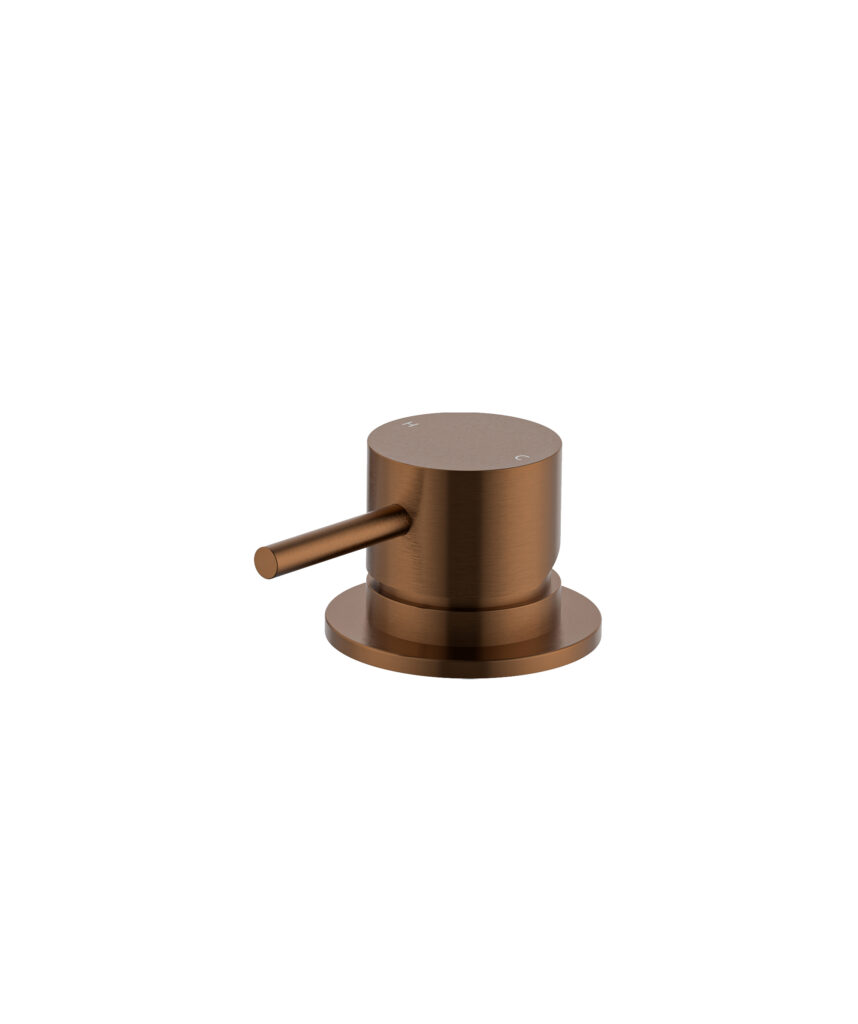 Anson Hob Mixer - Lead Free - Brushed Bronze