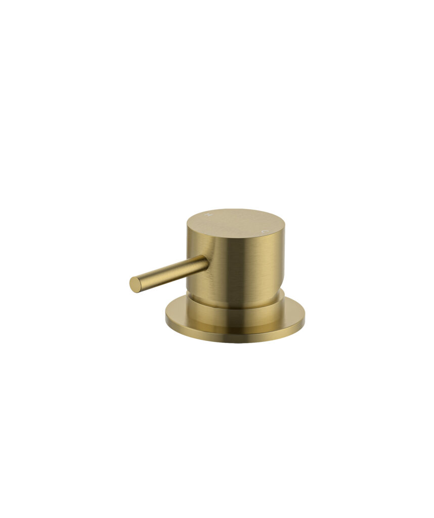 Anson Hob Mixer - Lead Free - Brushed Gold