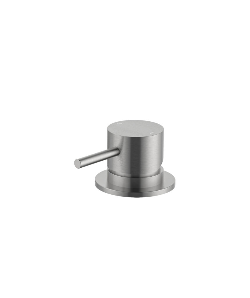 Anson Hob Mixer - Lead Free - Brushed SS