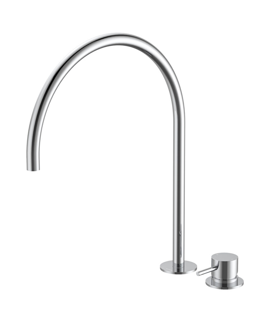 Anson Hob Mixer - Lead Free - Chrome