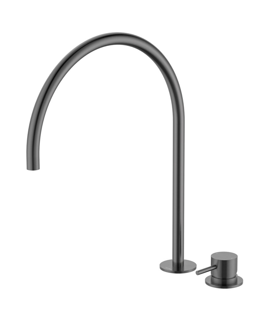 Anson Hob Mixer - Lead Free - Gunmetal