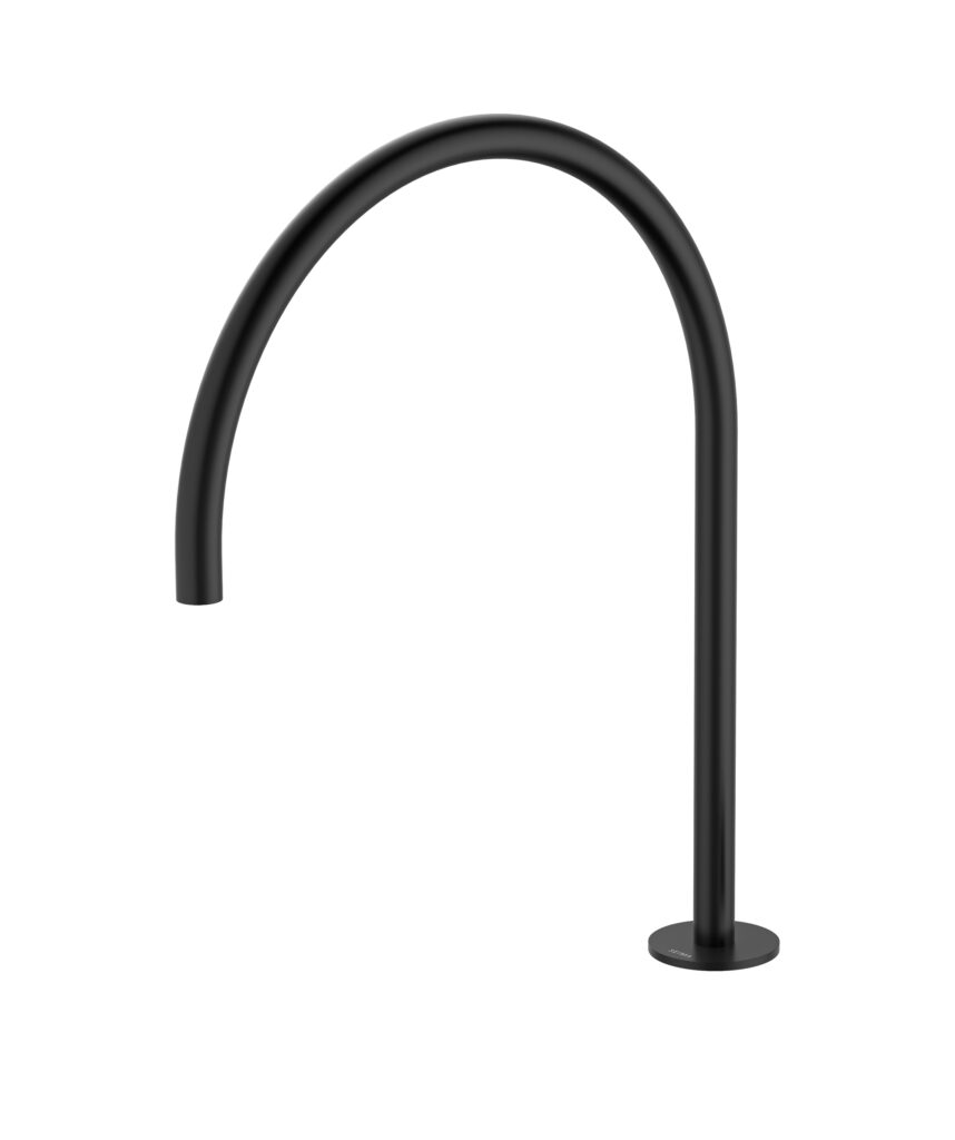 Anson Hob Swivel Sink Spout - Lead Free - Black Matte