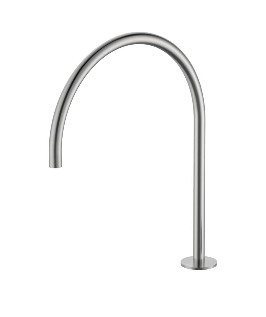 Anson Hob Swivel Sink Spout - Lead Free - Brushed SS