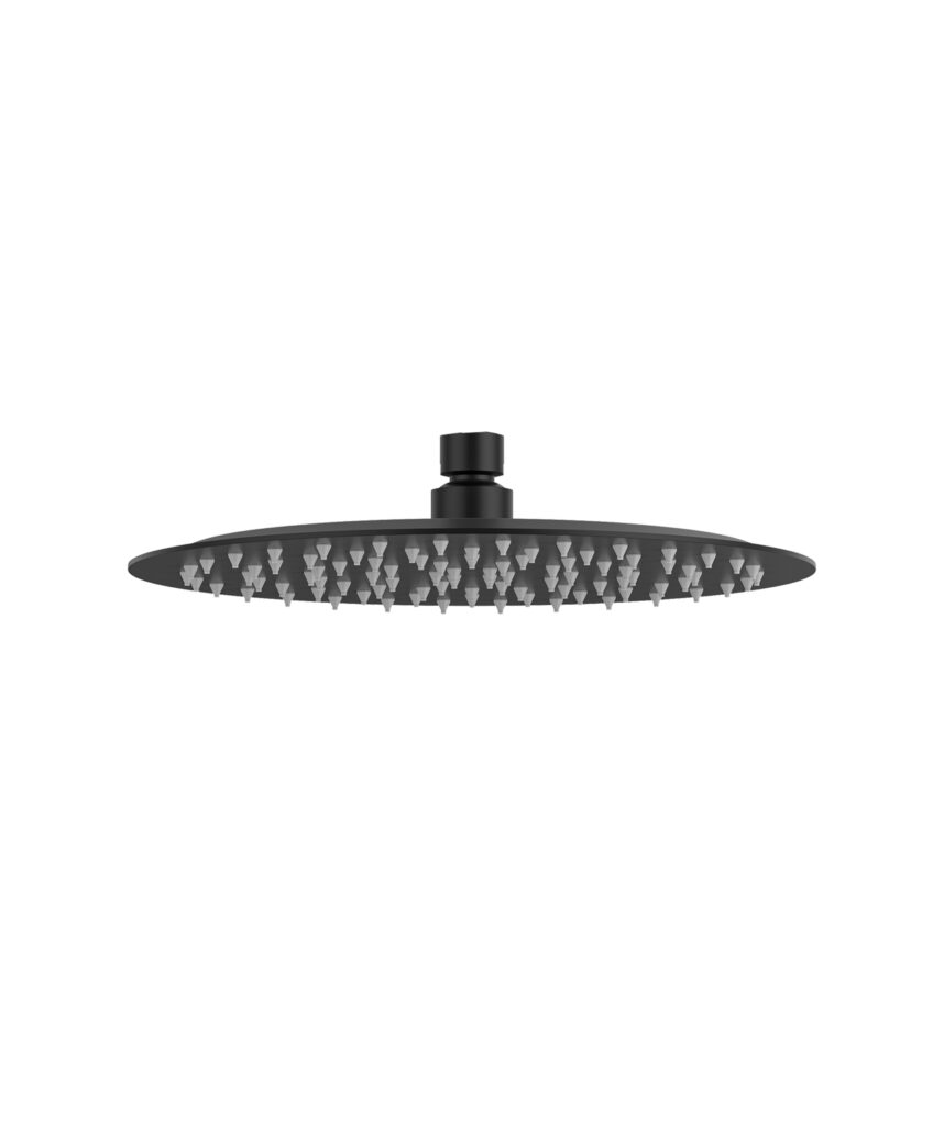 Anson Shower Rose SS304 - Black Matte