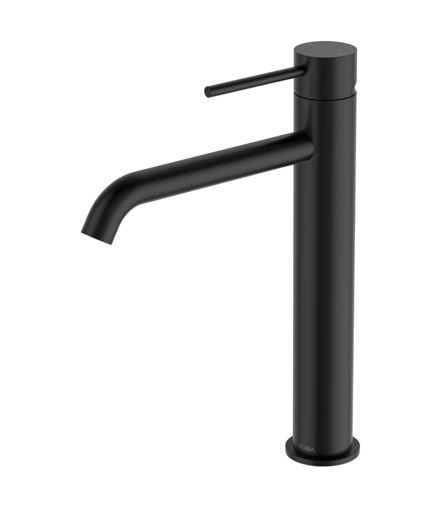 Anson Tall Basin Mixer - Lead Free - Black Matte