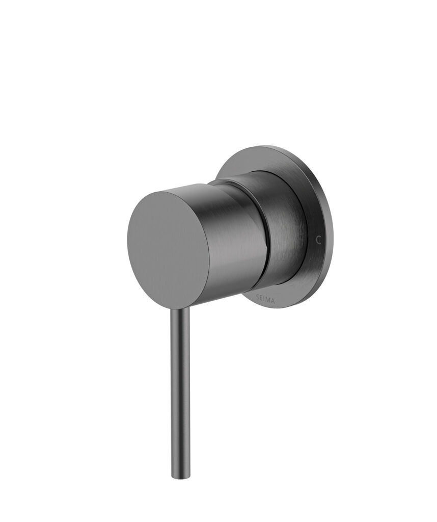 Anson Wall Mixer with 60mm Backplate - Lead Free - Gunmetal