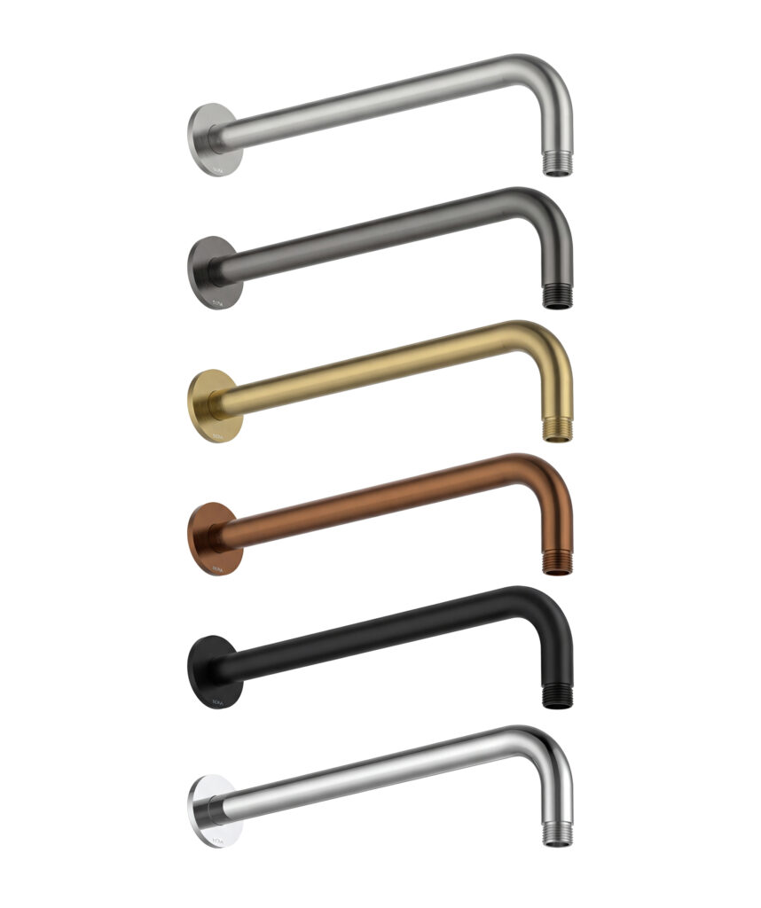 Anson Wall Shower Arm - Colour options