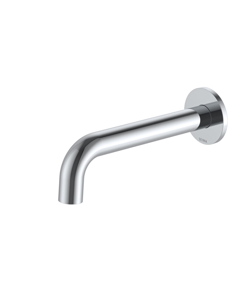 Anson Wall Spout - 180/200/220mm - Lead Free - Chrome
