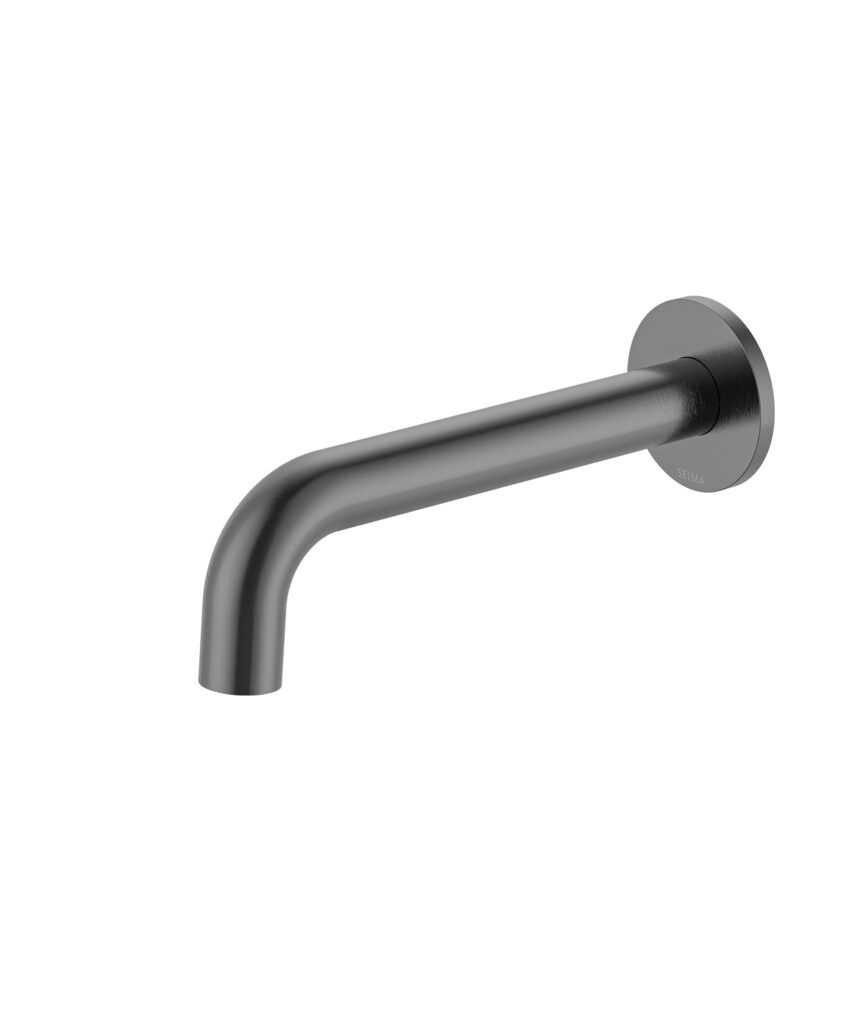Anson Wall Spout - 180/200/220mm - Lead Free - Gunmetal